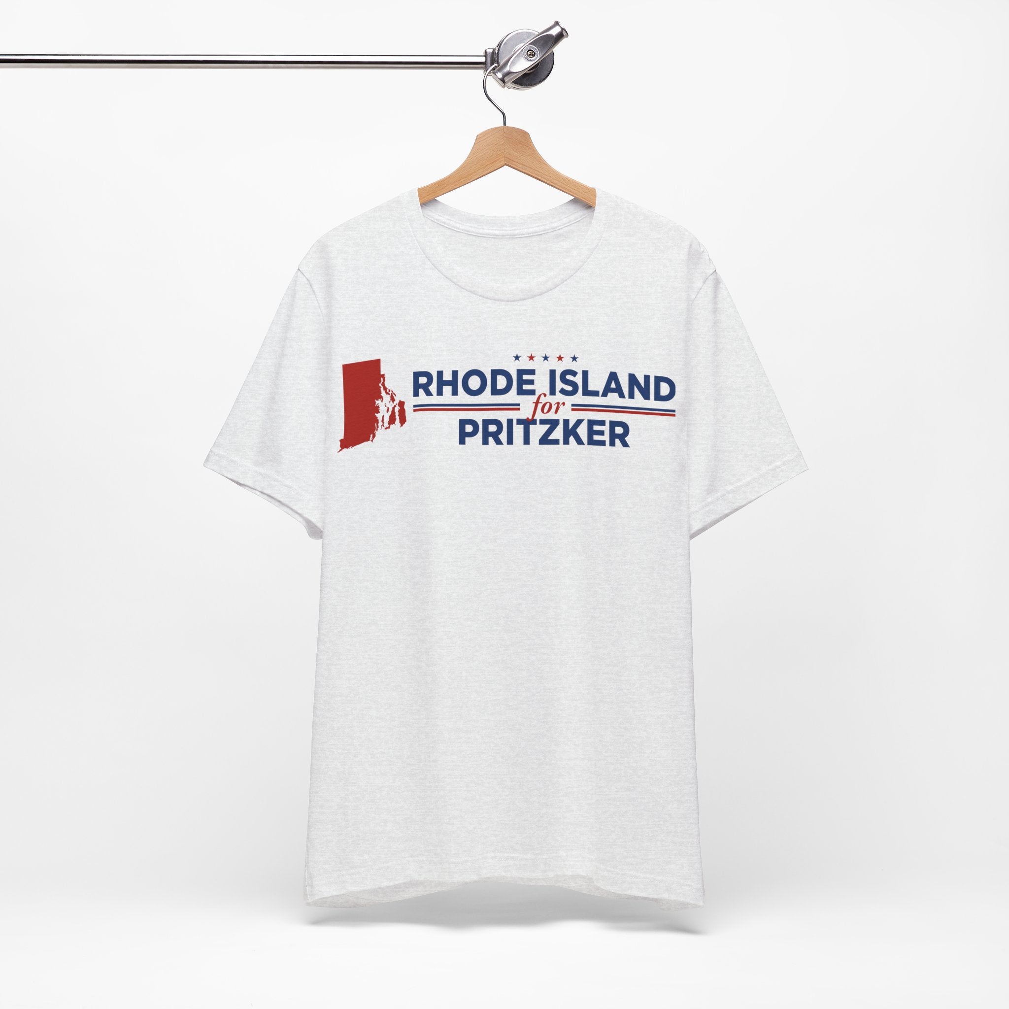 Rhode Island for J.B. Pritzker for President Campaign T-Shirt 2028
