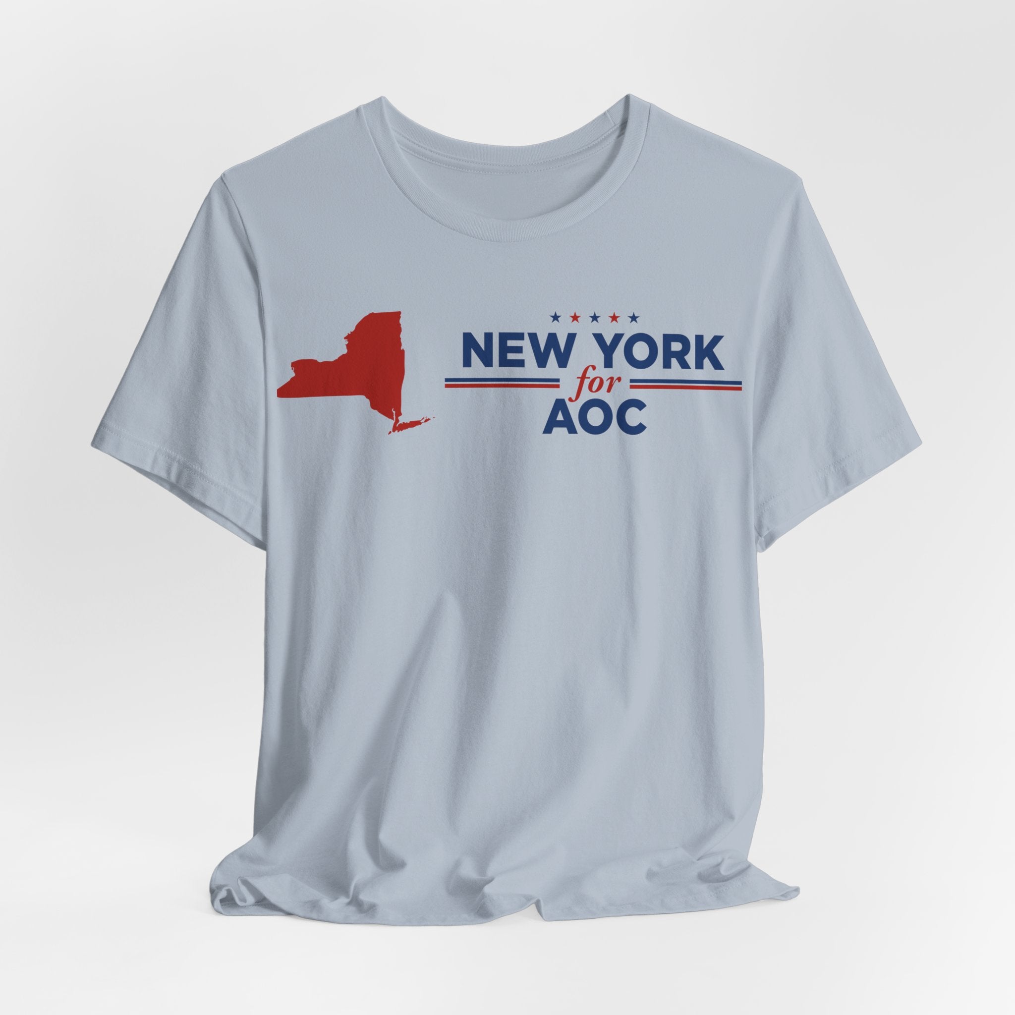 New York for AOC for President Campaign T-Shirt 2028