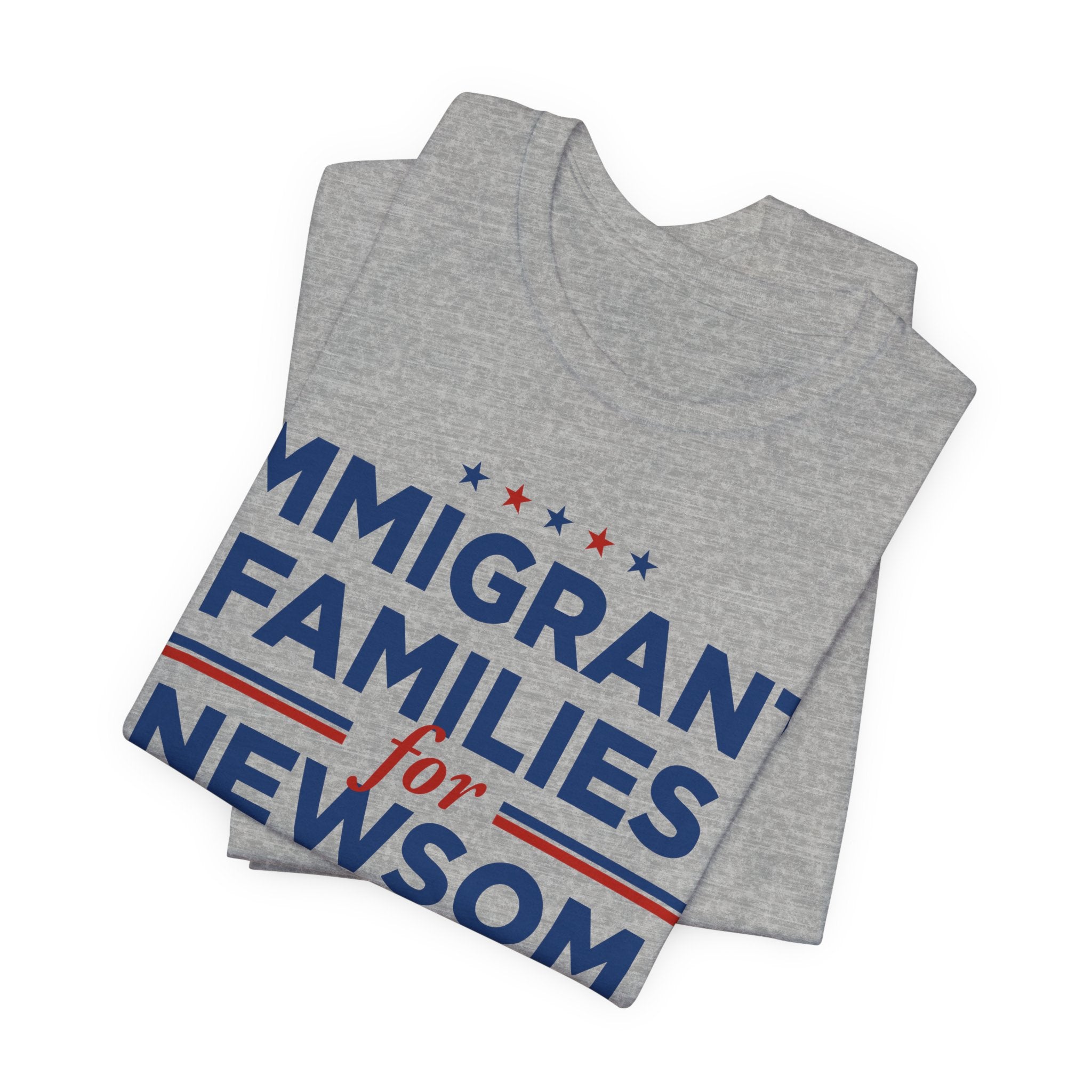 Immigrant Families for Gavin Newsom for President Campaign T-Shirt 2028