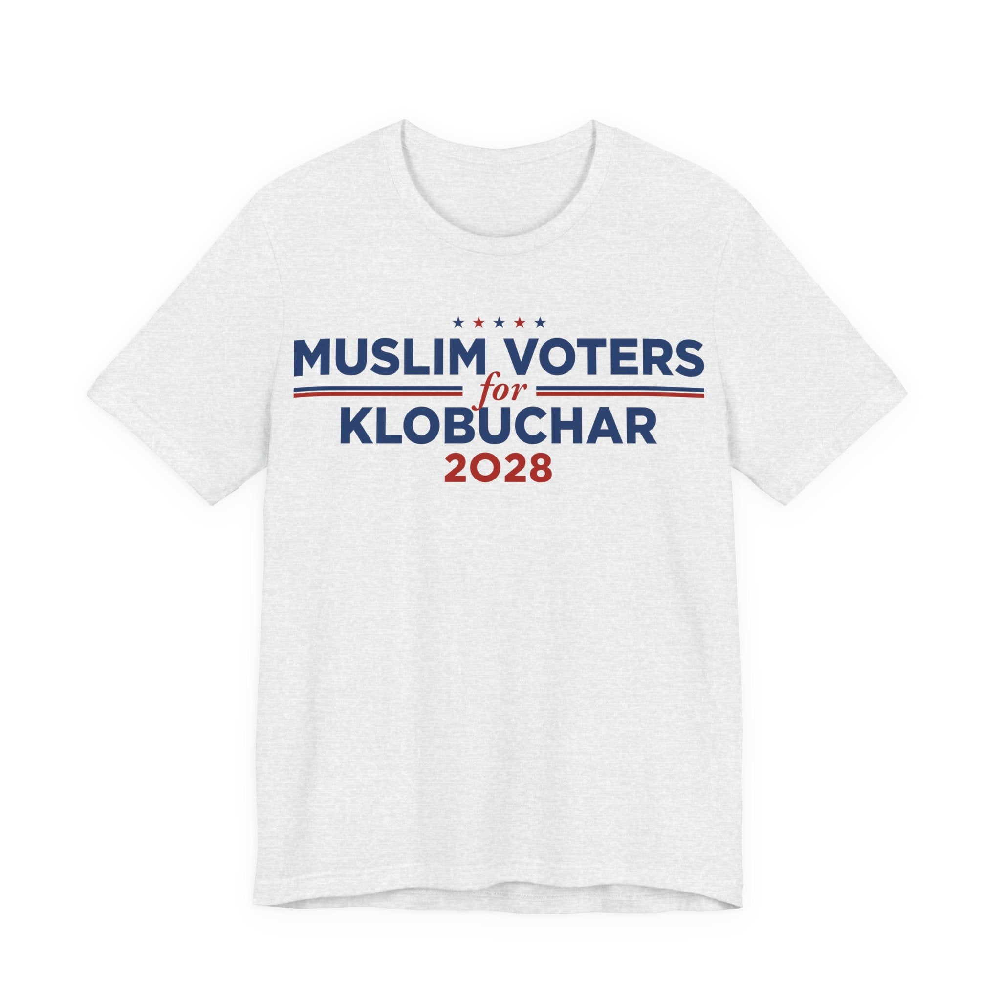 Muslim Voters for Amy Klobuchar for President Campaign T-Shirt 2028