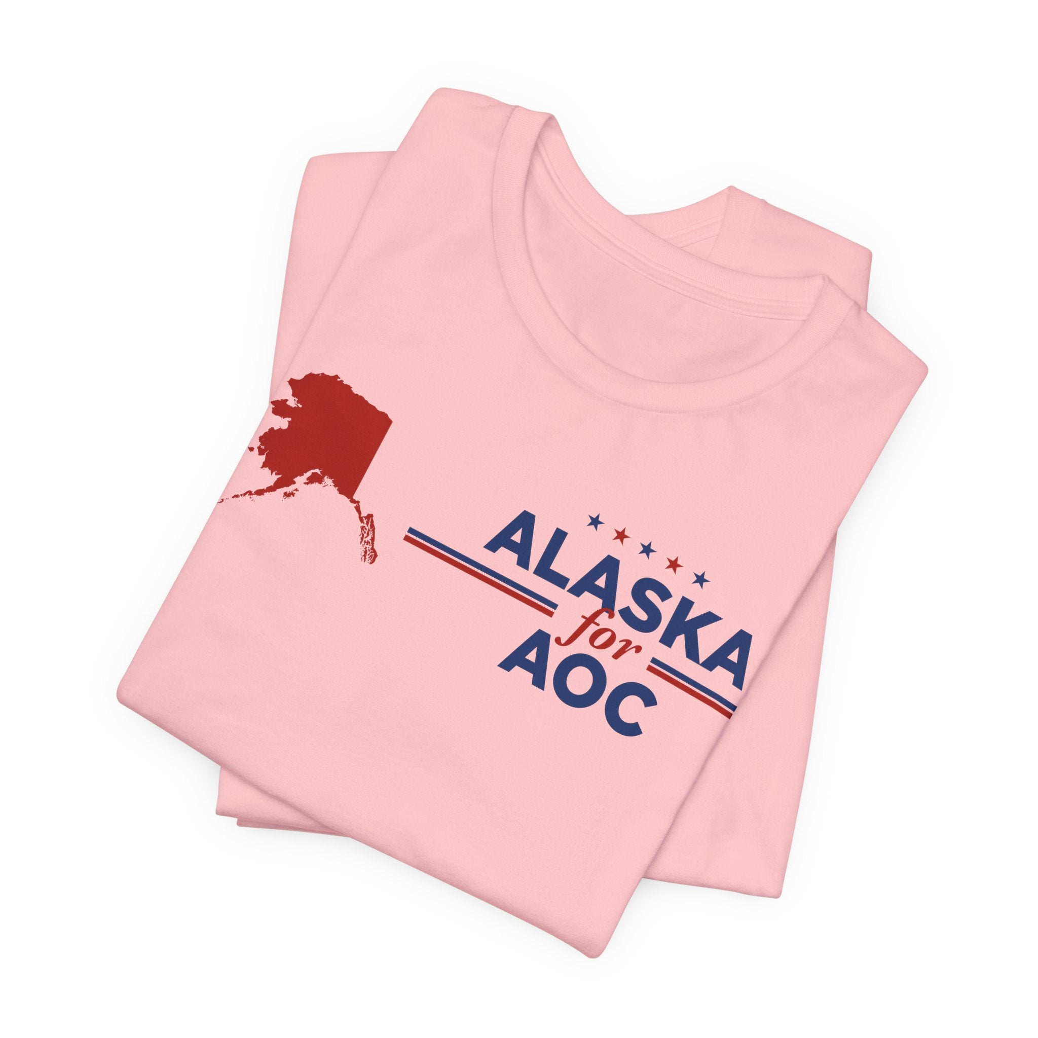 Alaska for AOC for President Campaign T-Shirt 2028