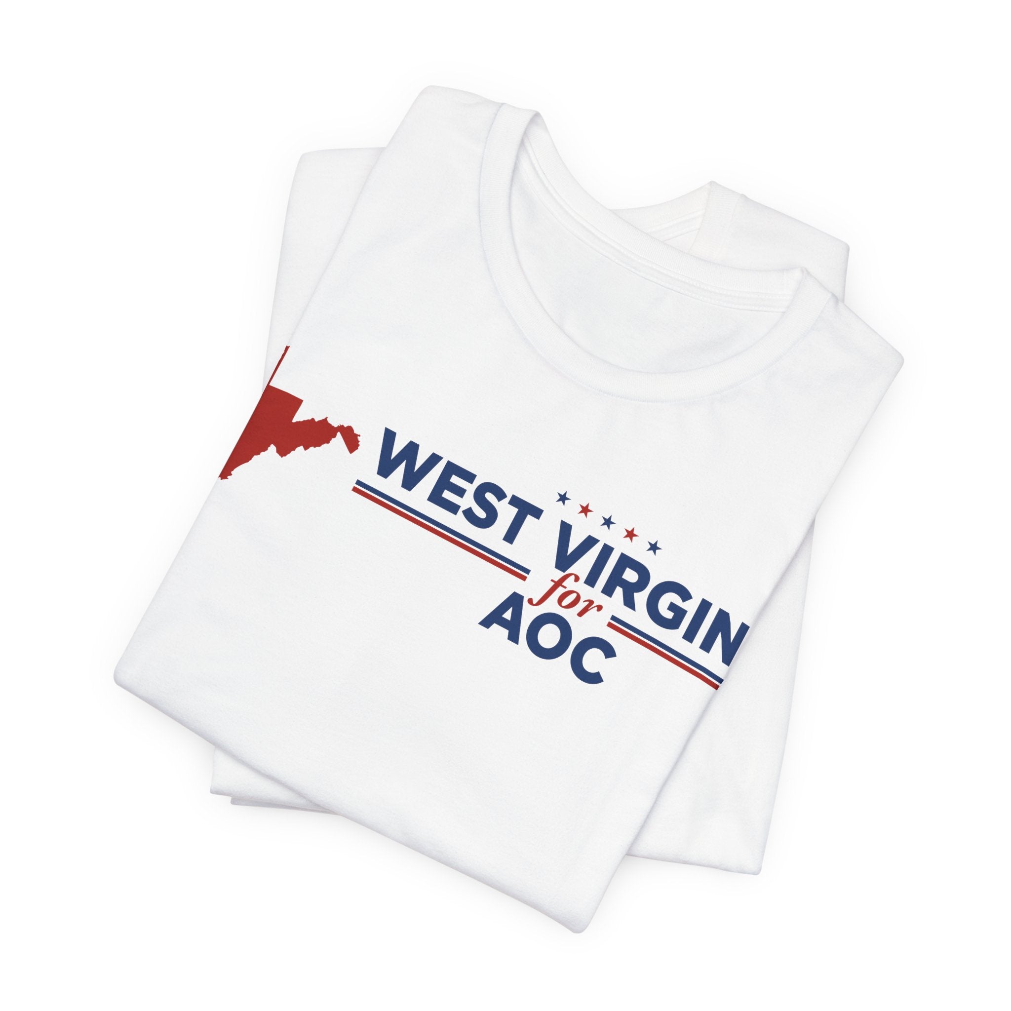 West Virginia for AOC for President Campaign T-Shirt 2028