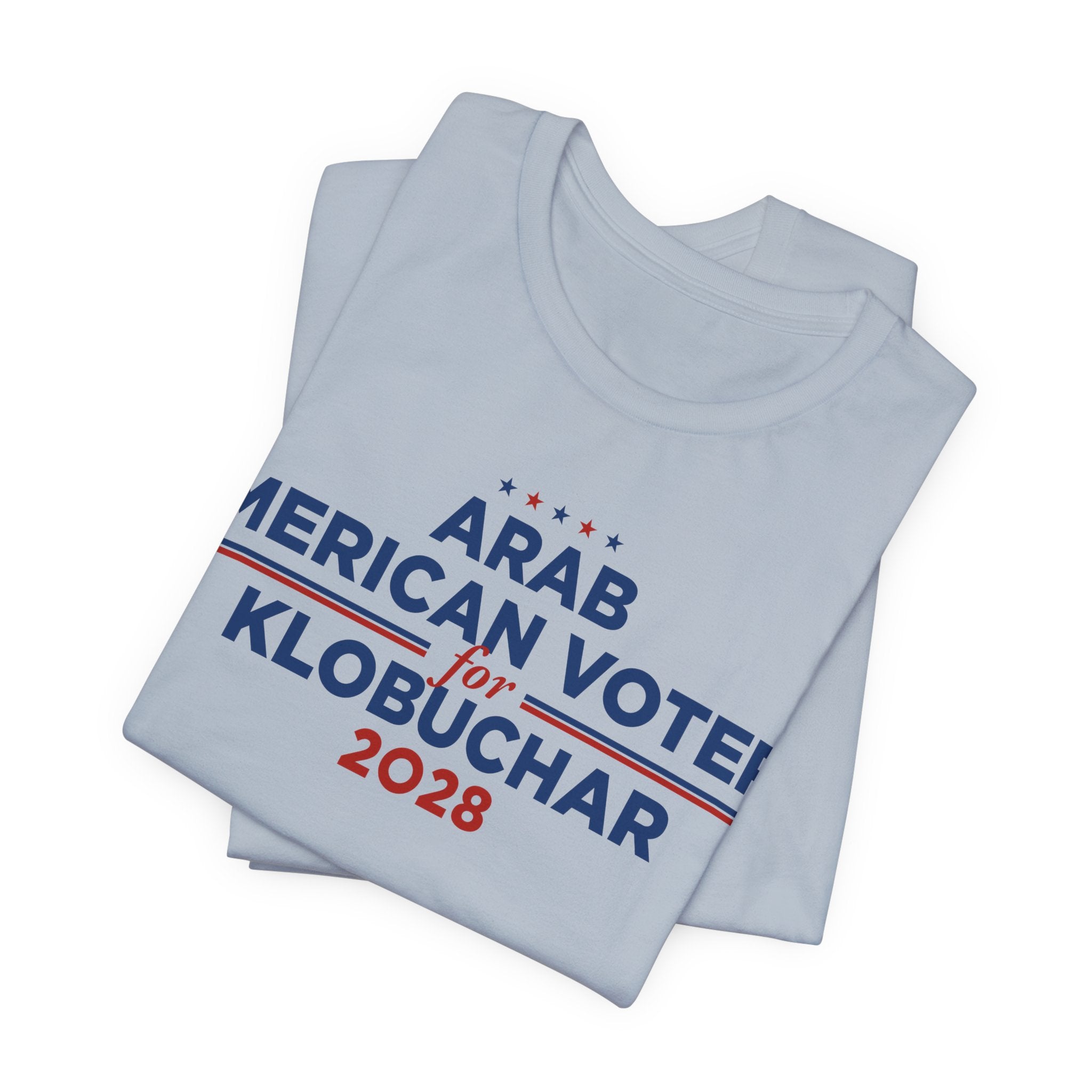 Arab American Voters for Amy Klobuchar for President Campaign T-Shirt 2028