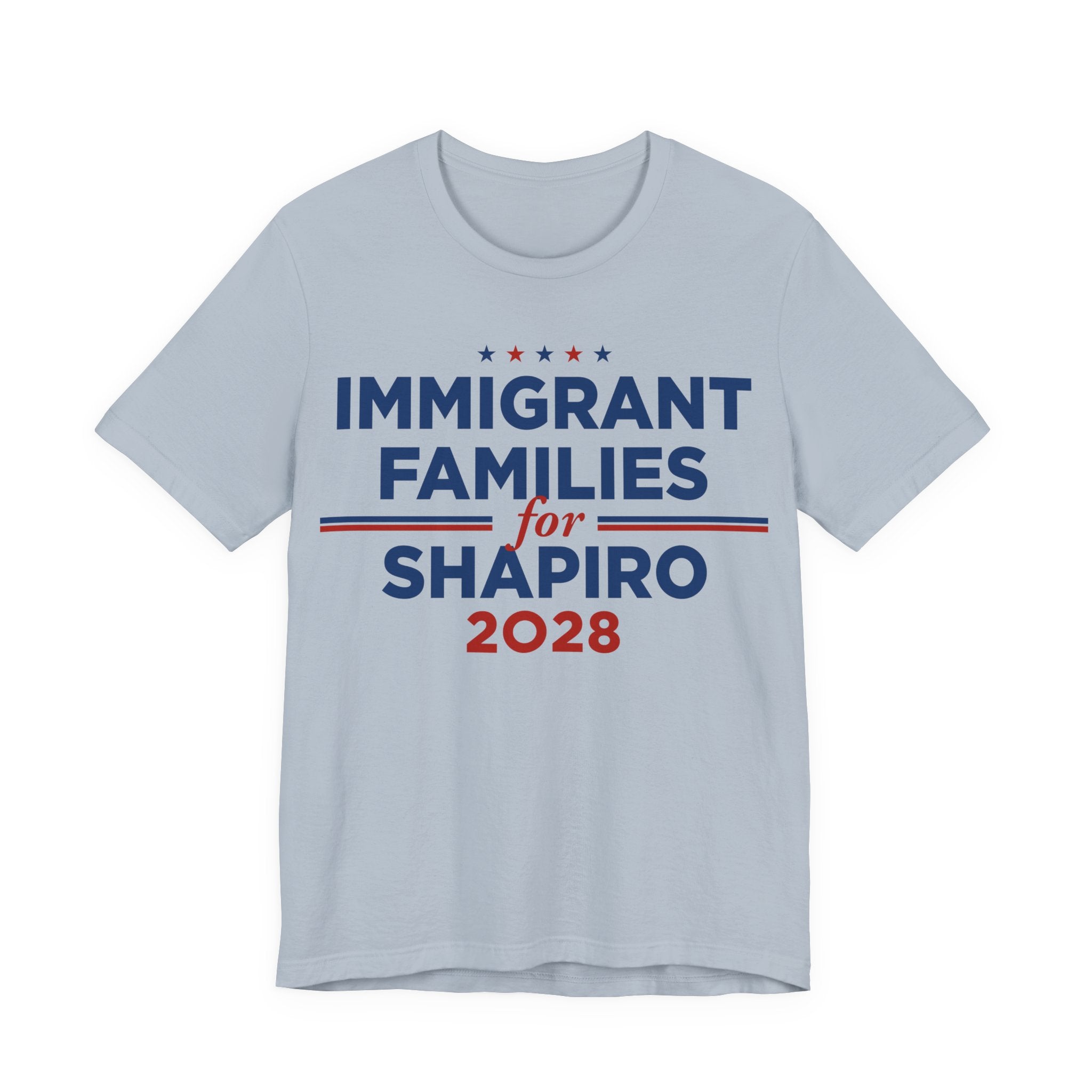 Immigrant Families for Josh Shapiro for President Campaign T-Shirt 2028
