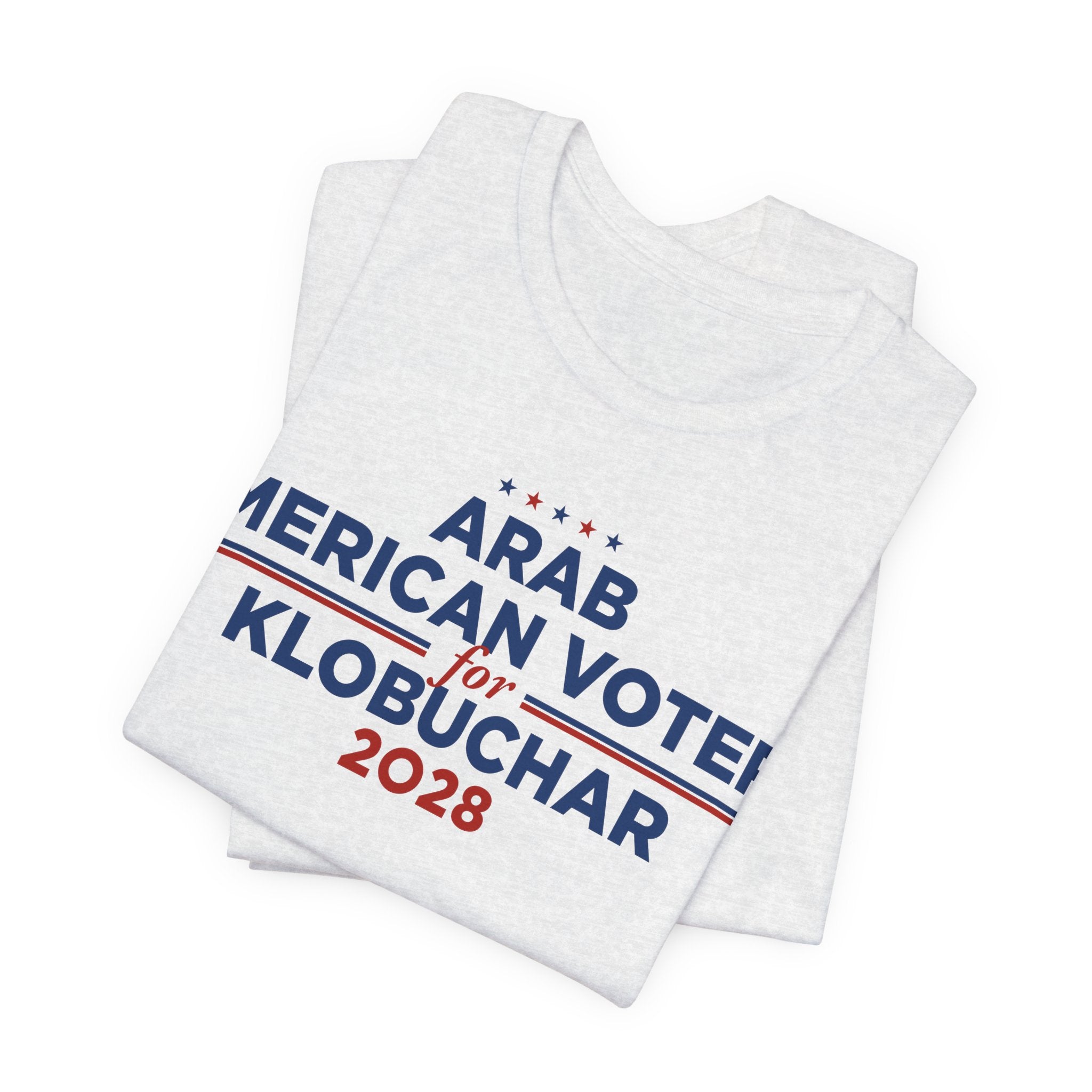 Arab American Voters for Amy Klobuchar for President Campaign T-Shirt 2028