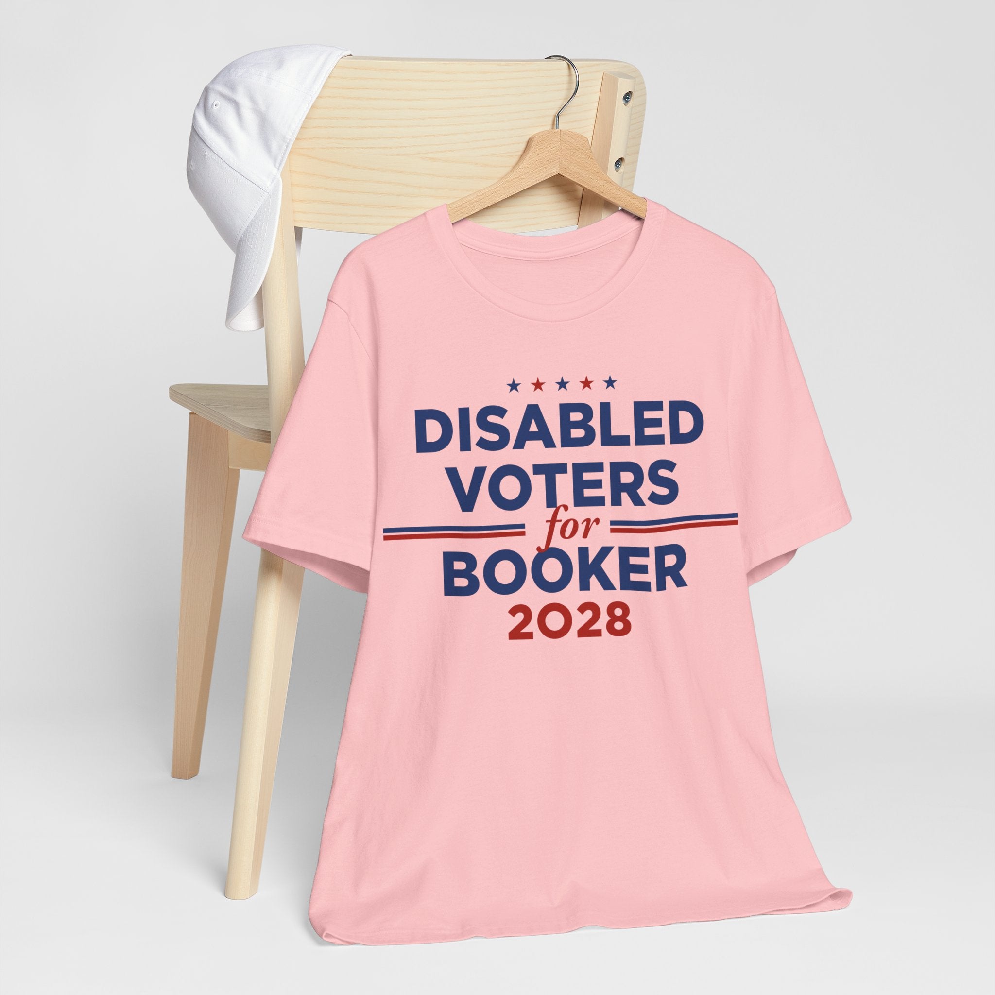 Disabled Voters for Cory Booker for President Campaign T-Shirt 2028