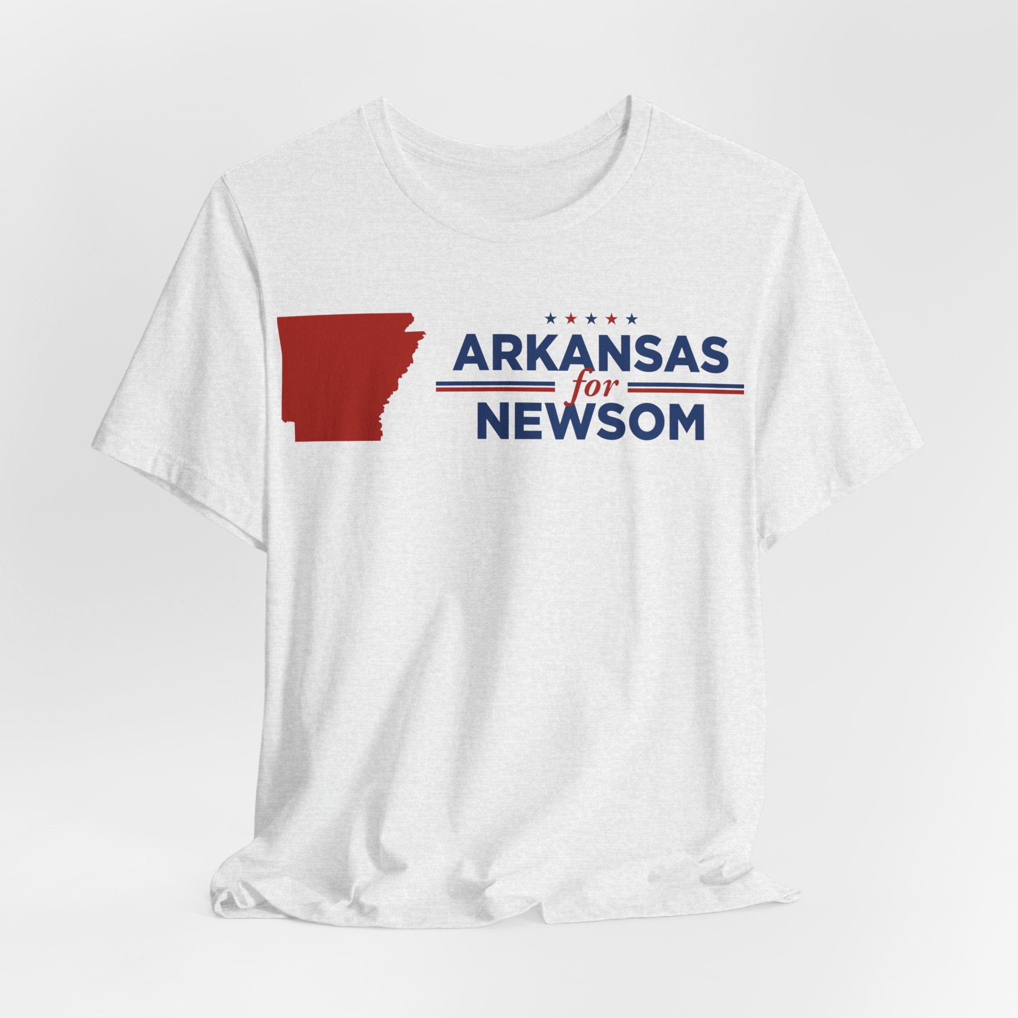 Arkansas for Gavin Newsom for President Campaign T-Shirt 2028