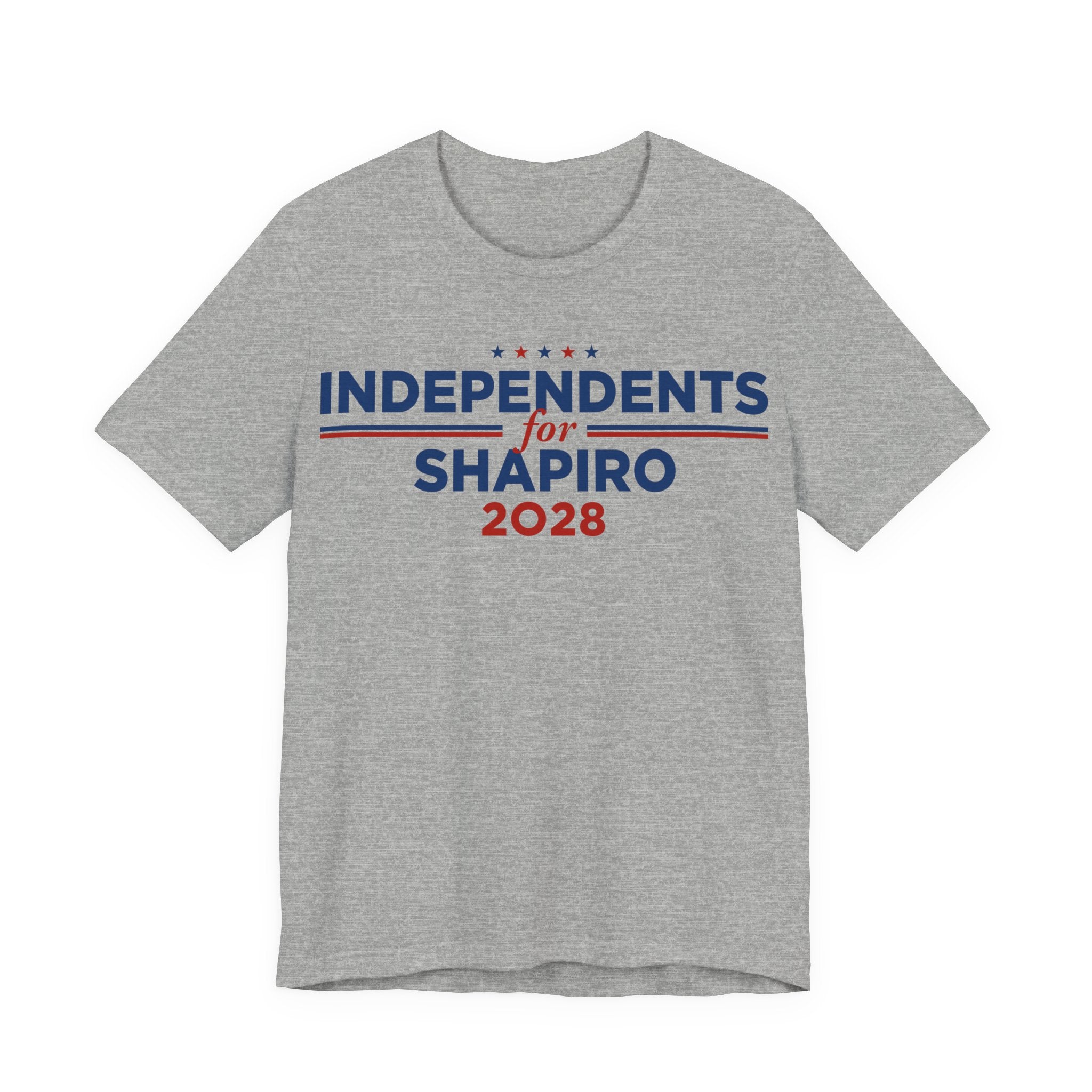 Independents for Josh Shapiro for President Campaign T-Shirt 2028