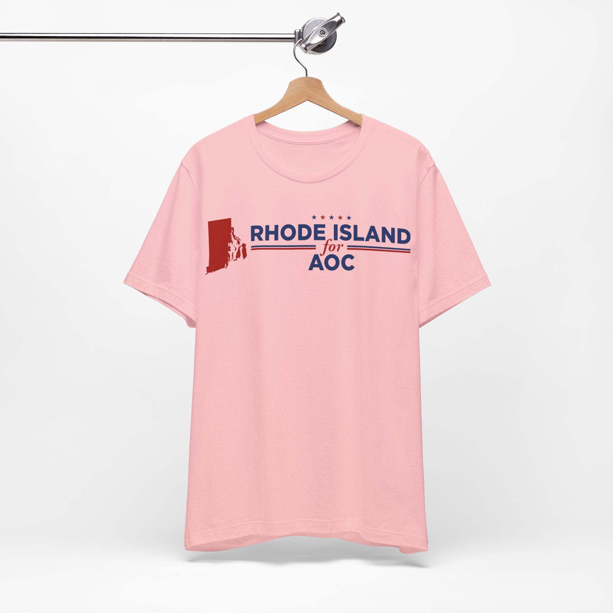 Rhode Island for AOC for President Campaign T-Shirt 2028
