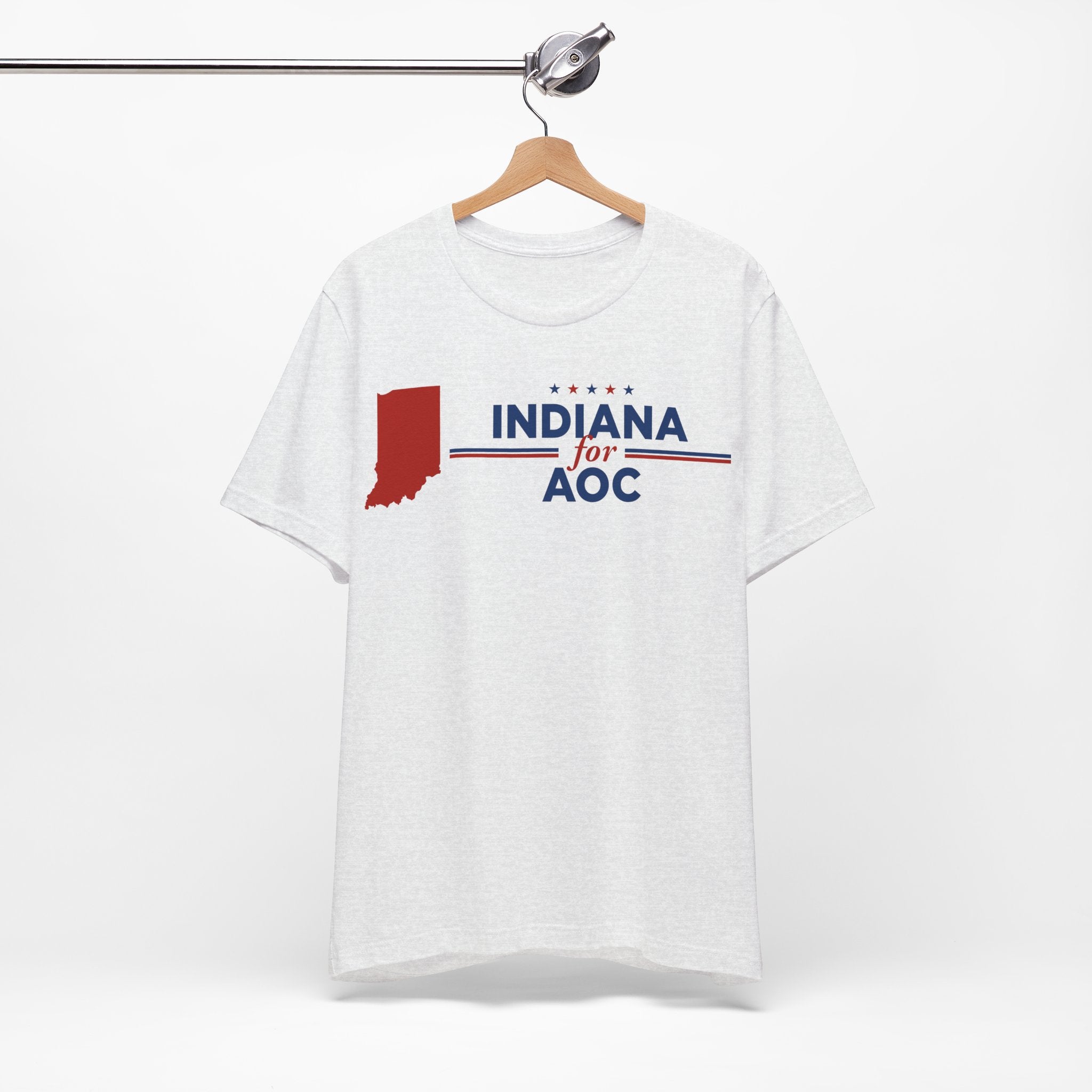 Indiana for AOC for President Campaign T-Shirt 2028