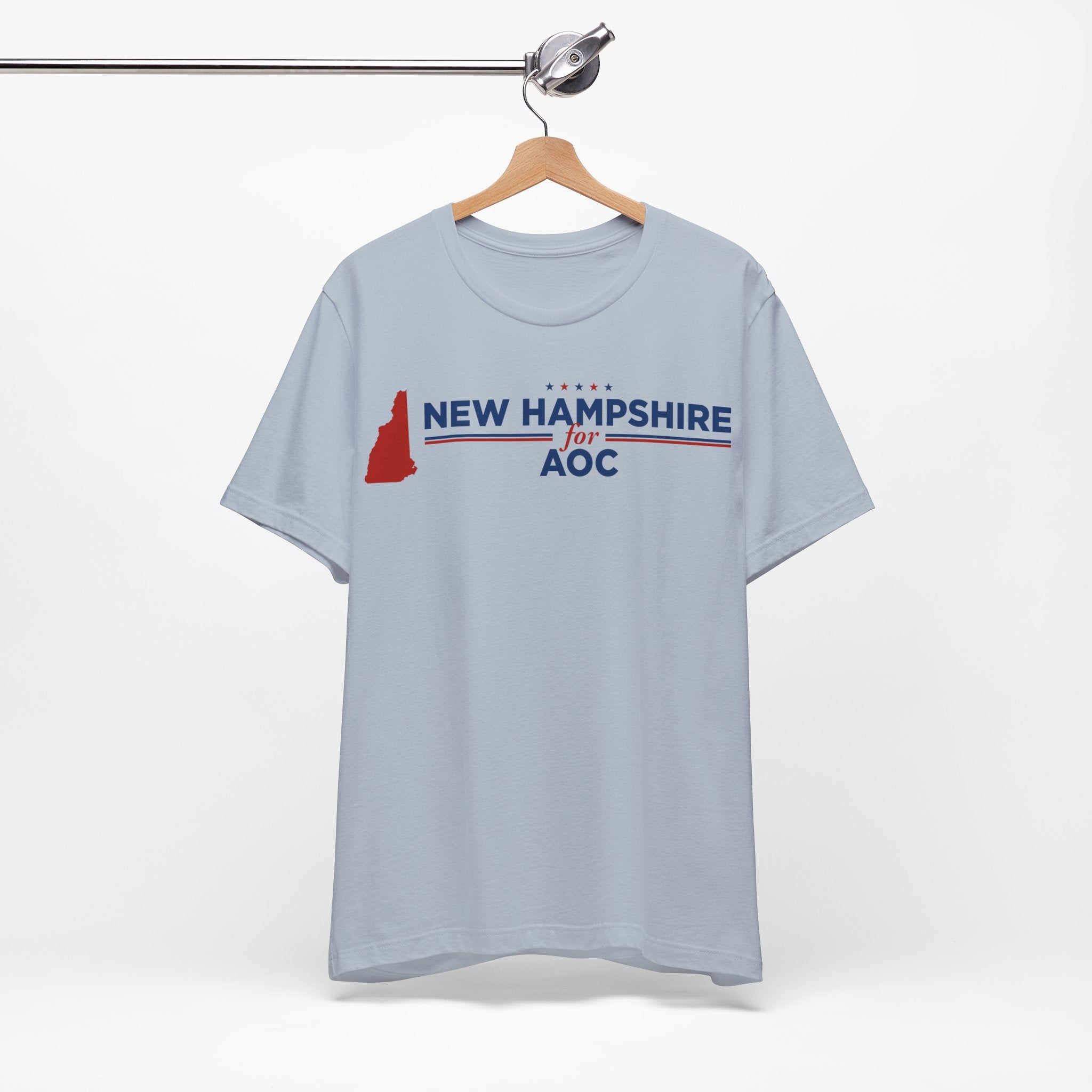 New Hampshire for AOC for President Campaign T-Shirt 2028