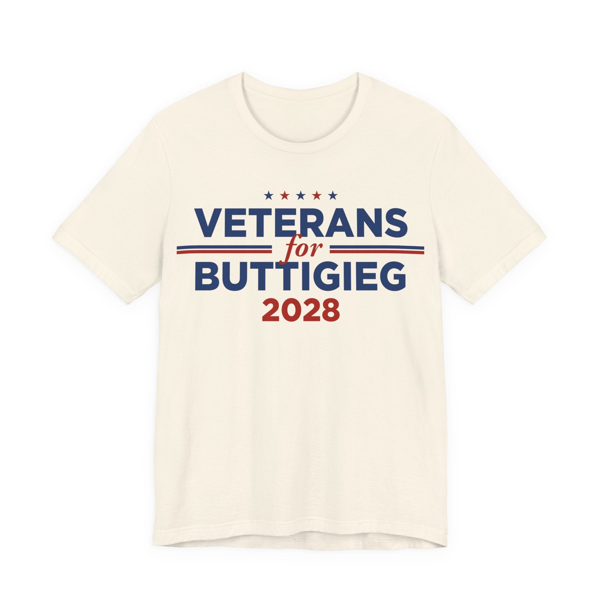 Veterans for Pete Buttigieg for President Campaign T-Shirt 2028