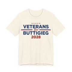 Veterans for Pete Buttigieg for President Campaign T-Shirt 2028