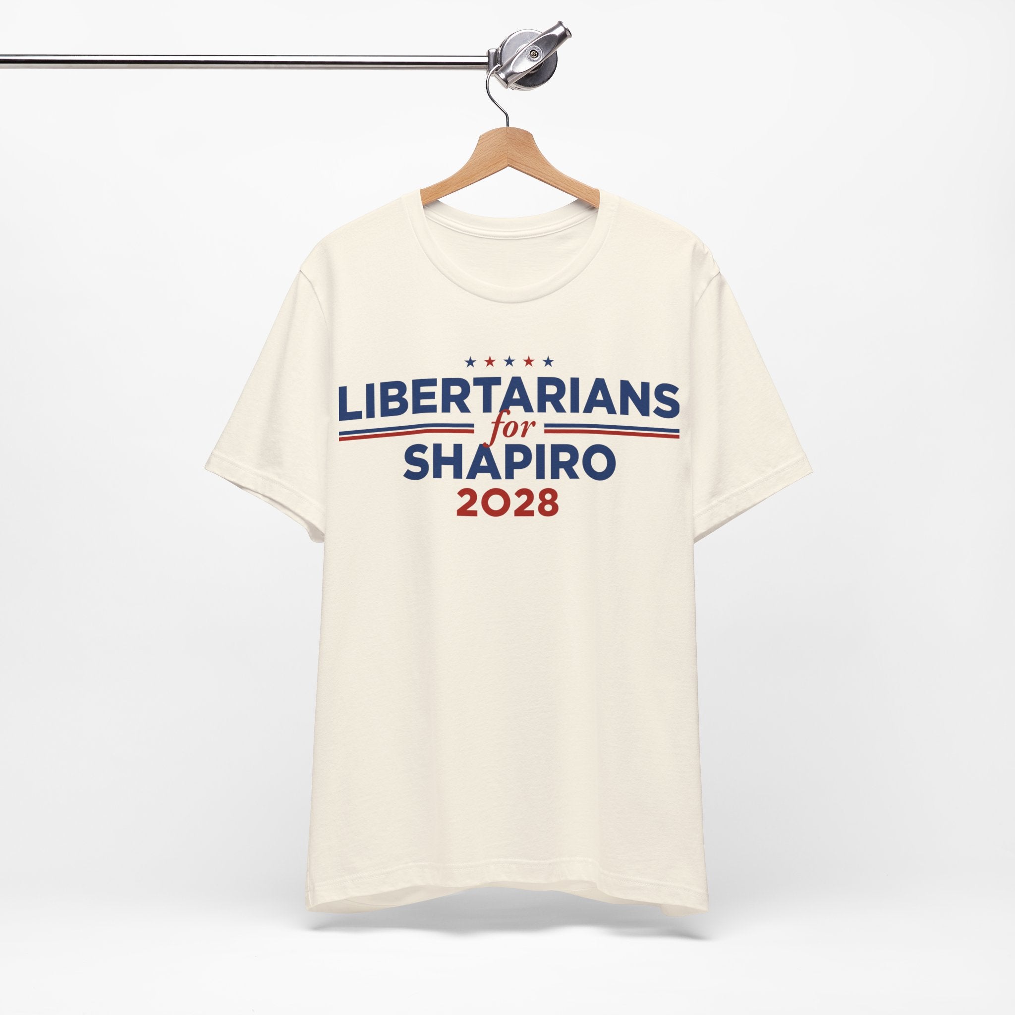 Libertarians for Josh Shapiro for President Campaign T-Shirt 2028