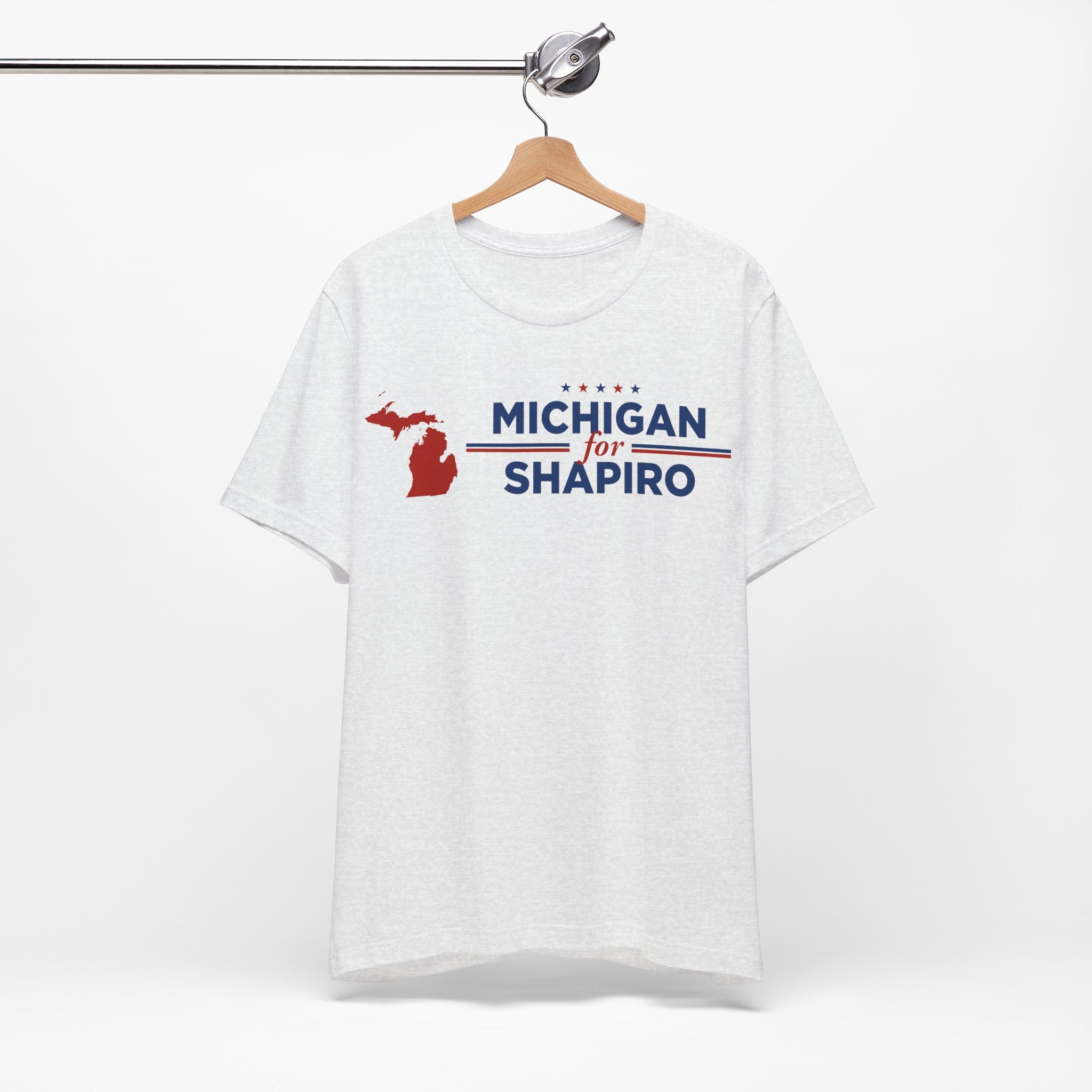 Michigan for Josh Shapiro for President Campaign T-Shirt 2028