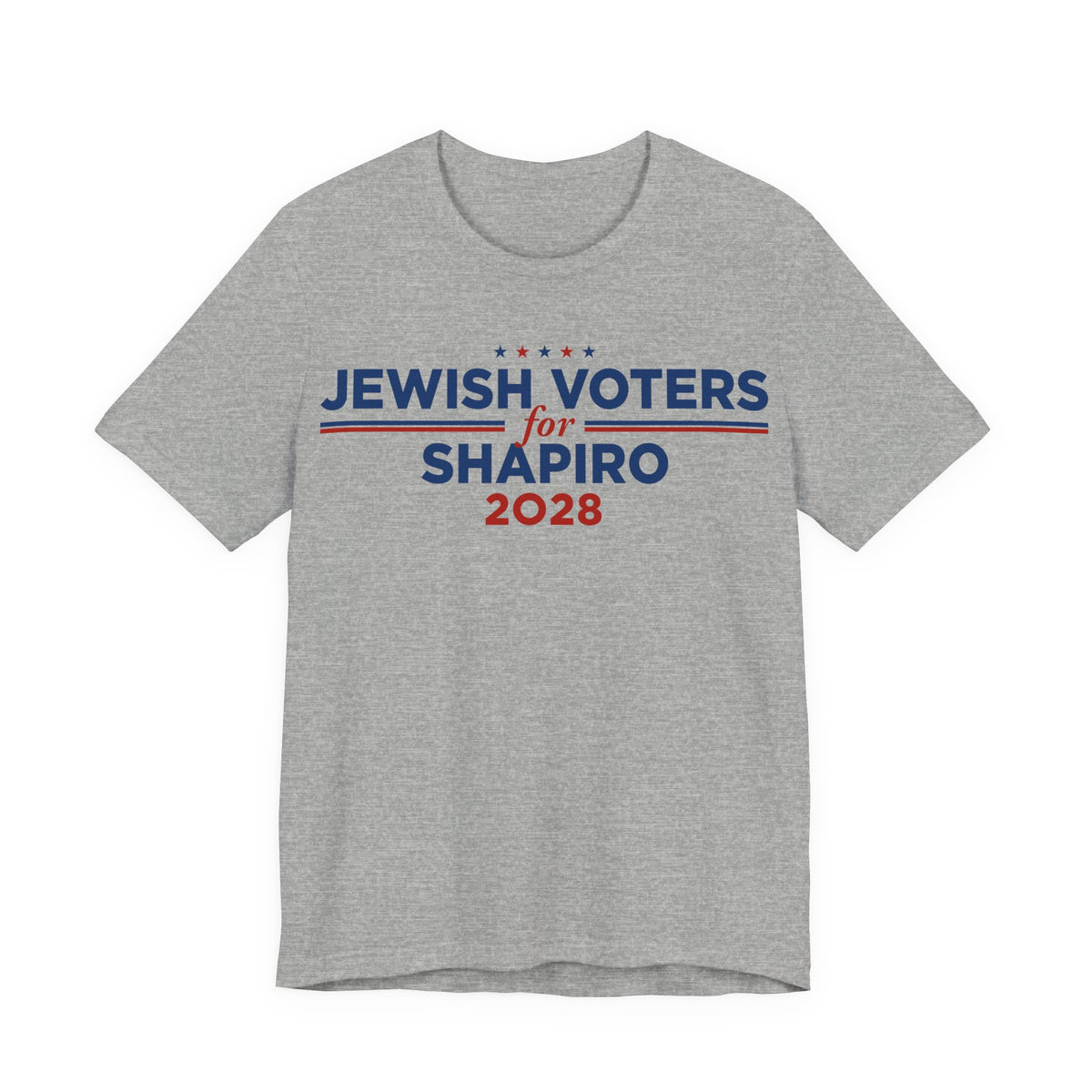 Jewish Voters for Josh Shapiro for President Campaign T-Shirt 2028