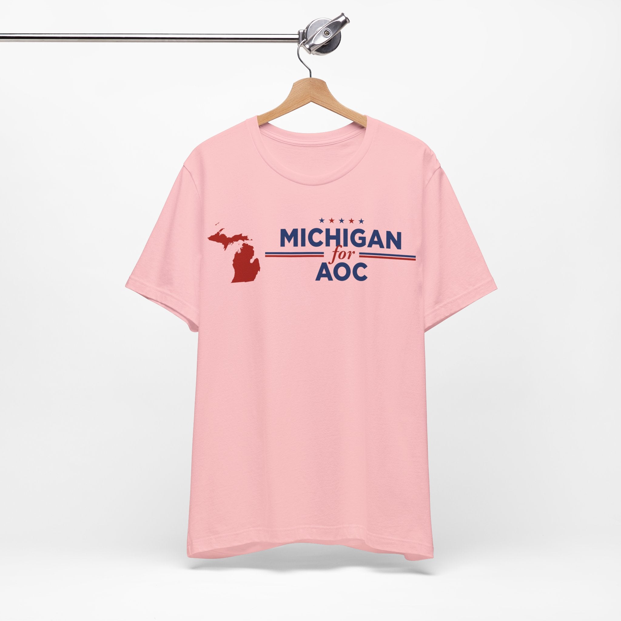 Michigan for AOC for President Campaign T-Shirt 2028