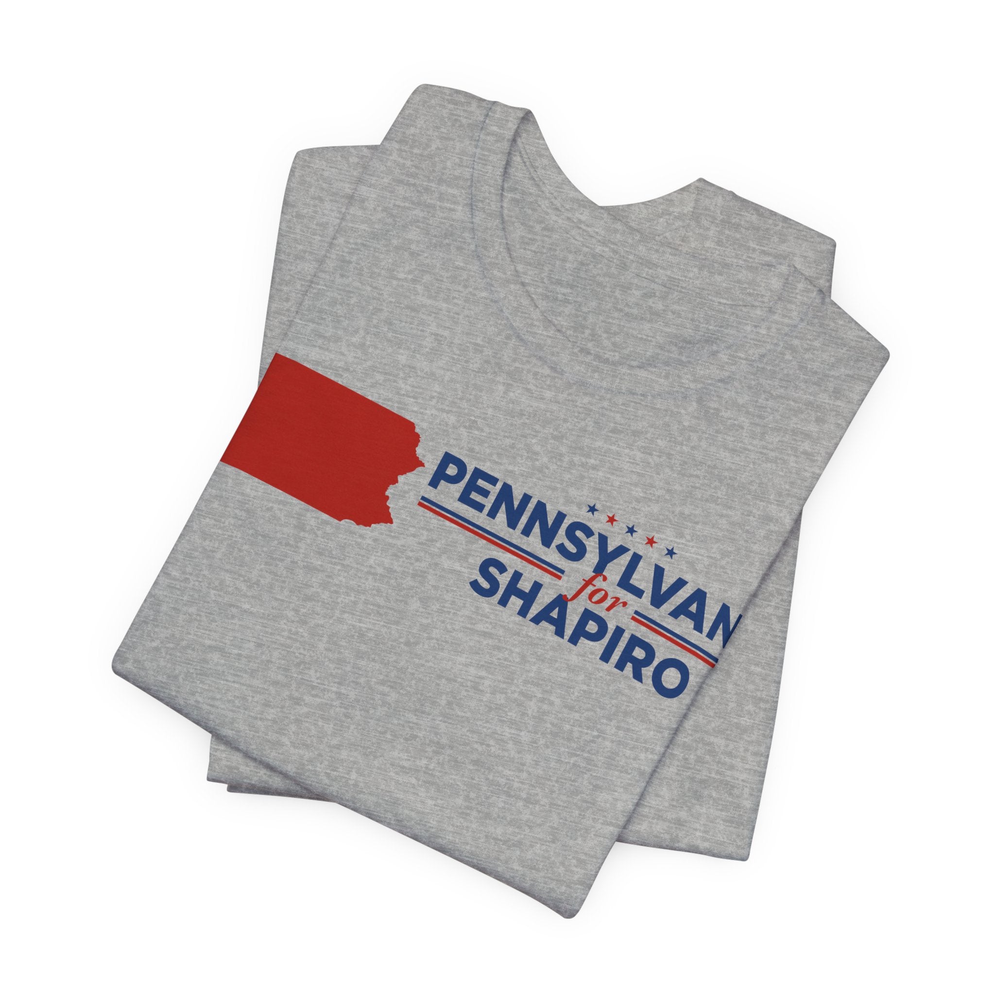 Pennsylvania for Josh Shapiro for President Campaign T-Shirt 2028