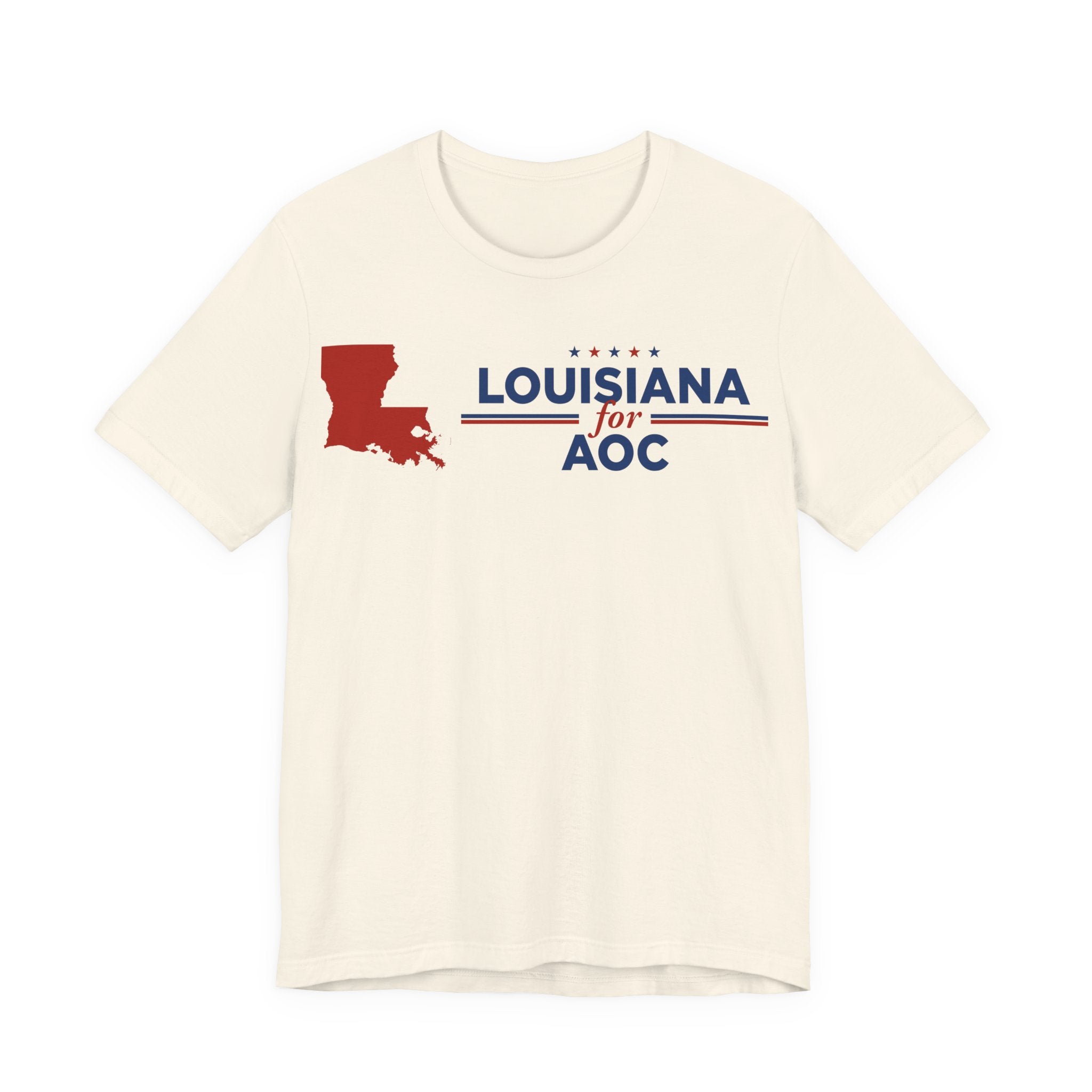 Louisiana for AOC for President Campaign T-Shirt 2028