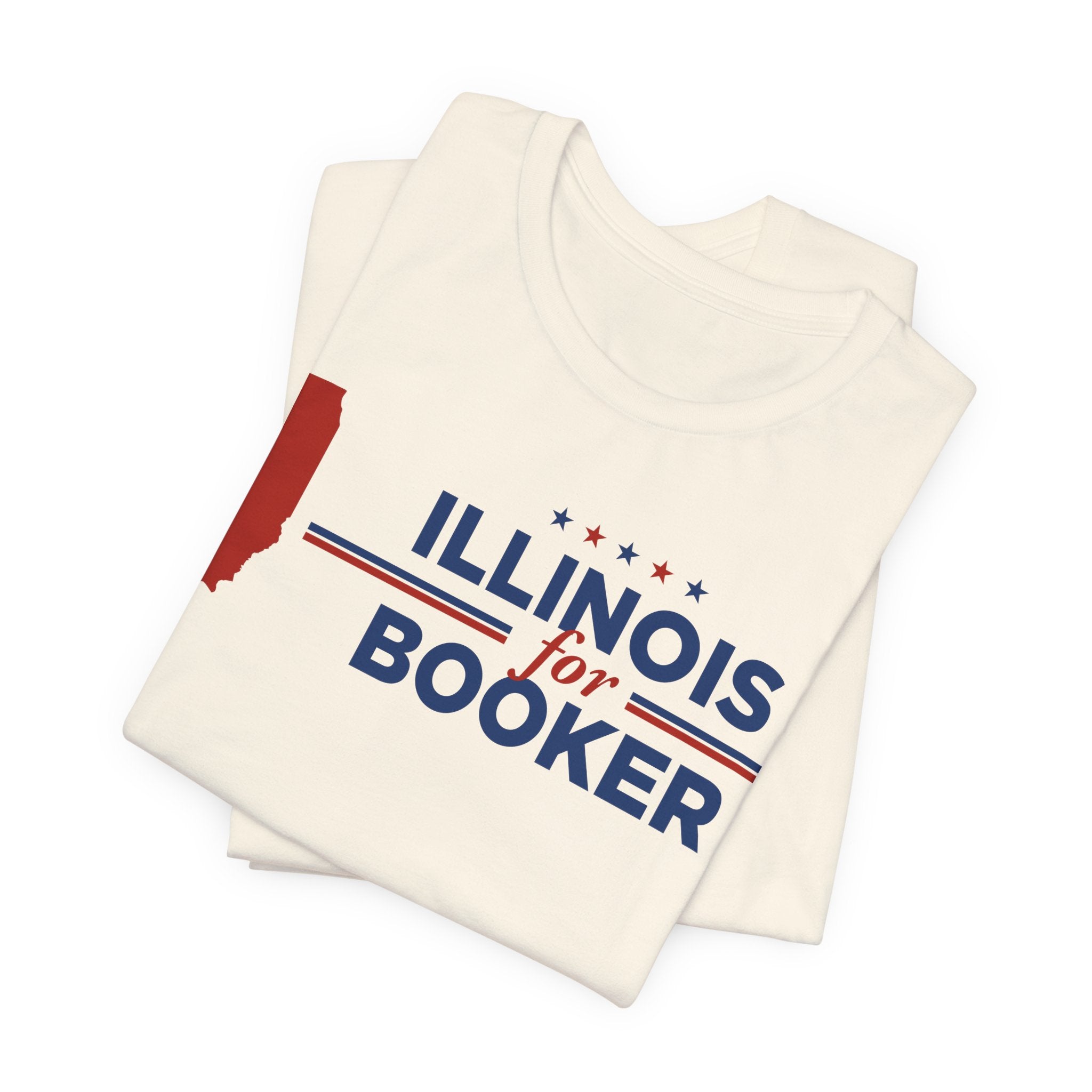 Illinois for Cory Booker for President Campaign T-Shirt 2028