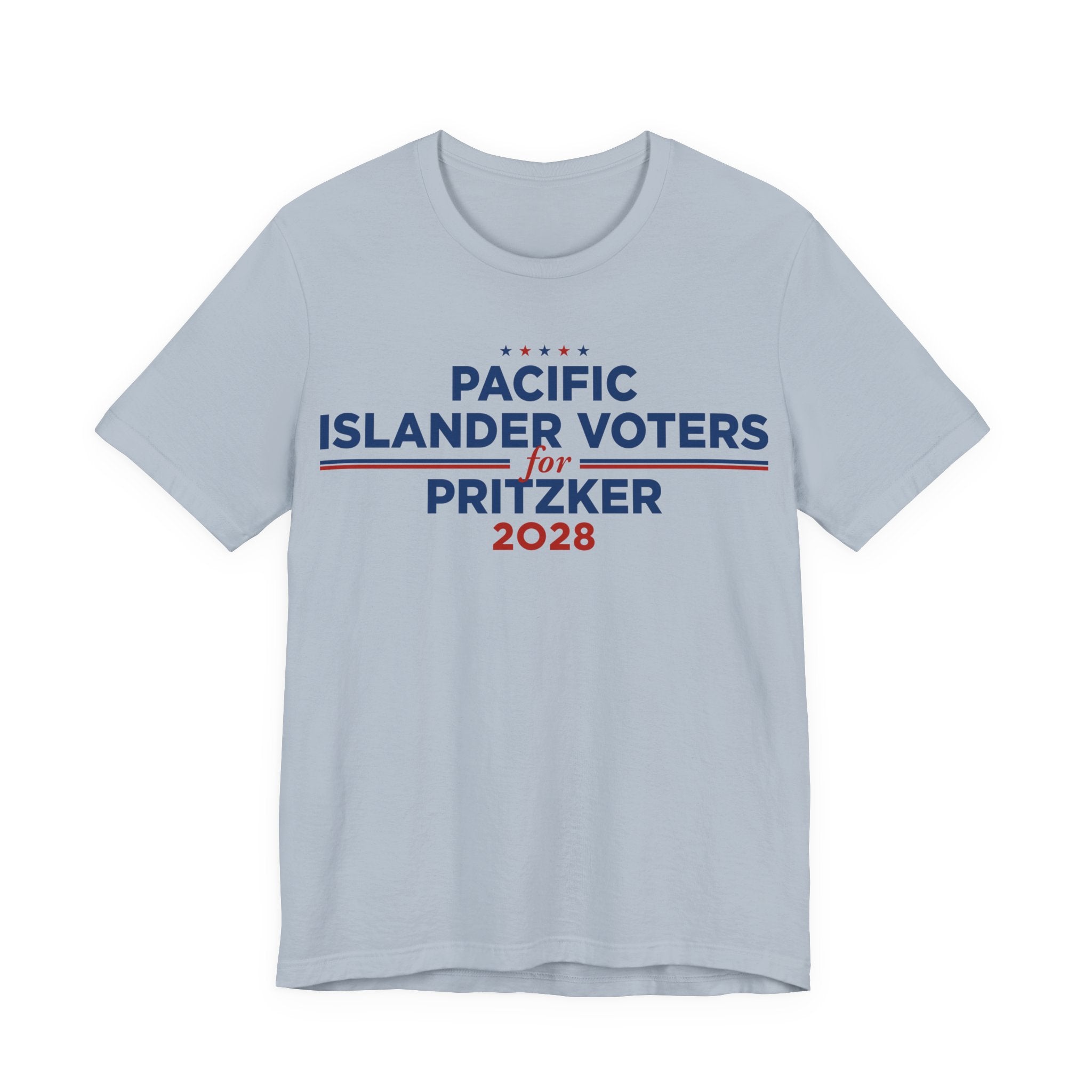 Pacific Islander Voters for J.B. Pritzker for President Campaign T-Shirt 2028