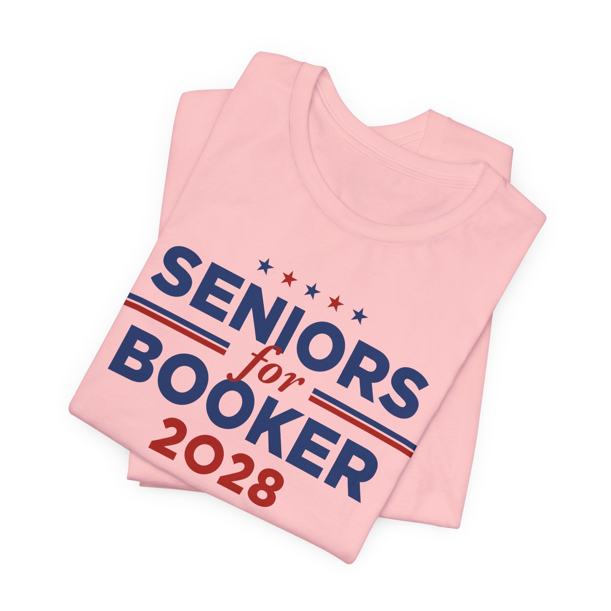 Seniors for Cory Booker for President Campaign T-Shirt 2028