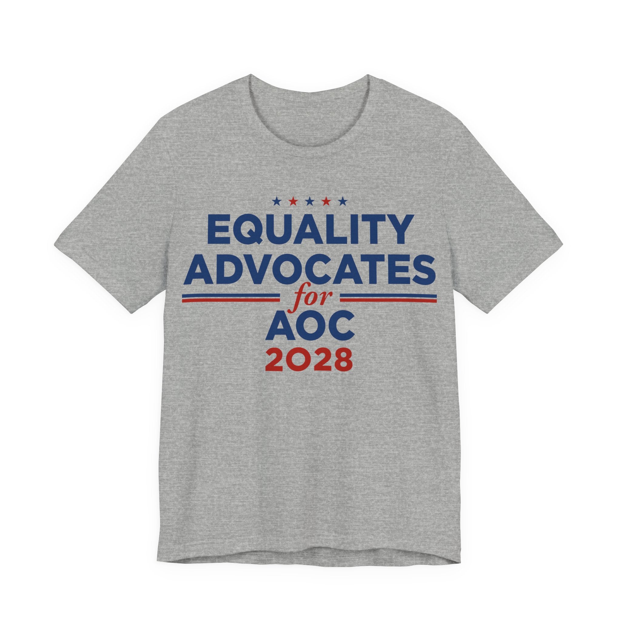 Equality Advocates for AOC for President Campaign T-Shirt 2028
