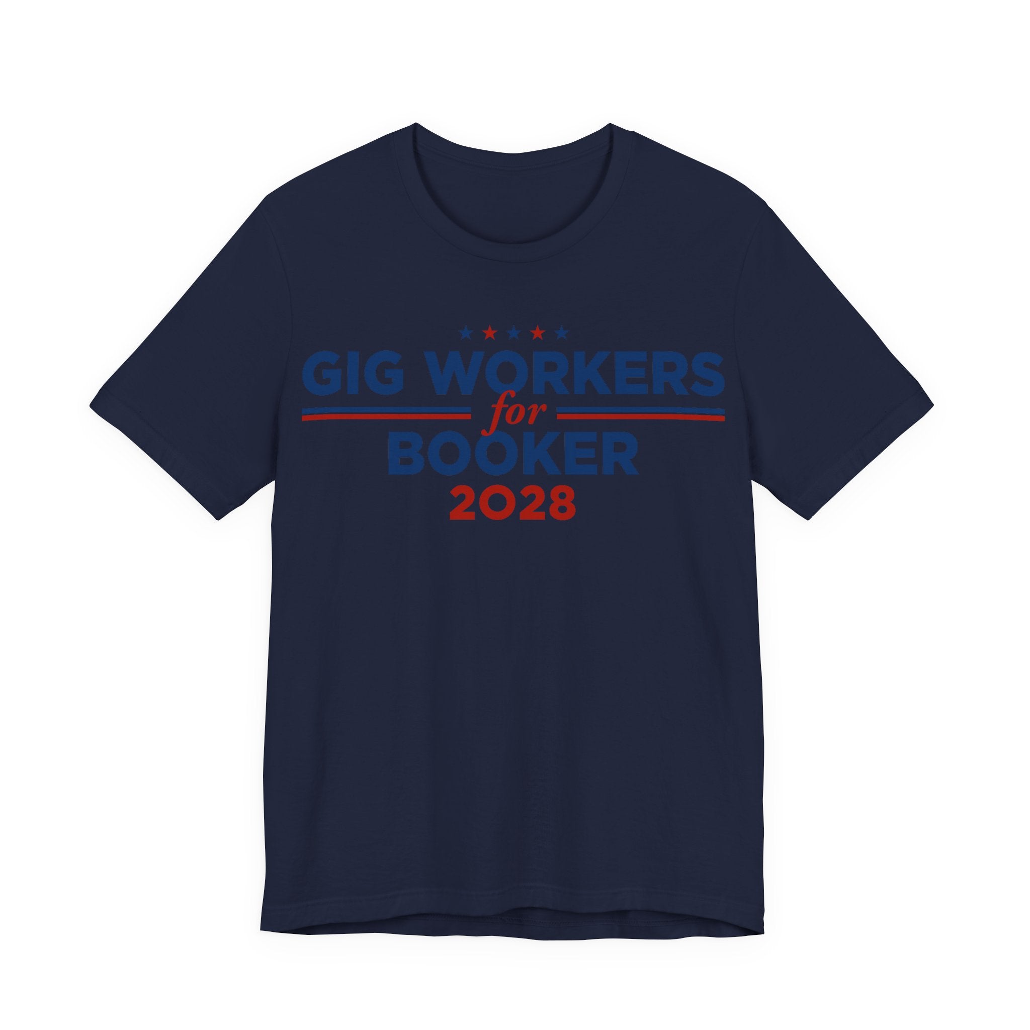 Gig Workers for Cory Booker for President Campaign T-Shirt 2028
