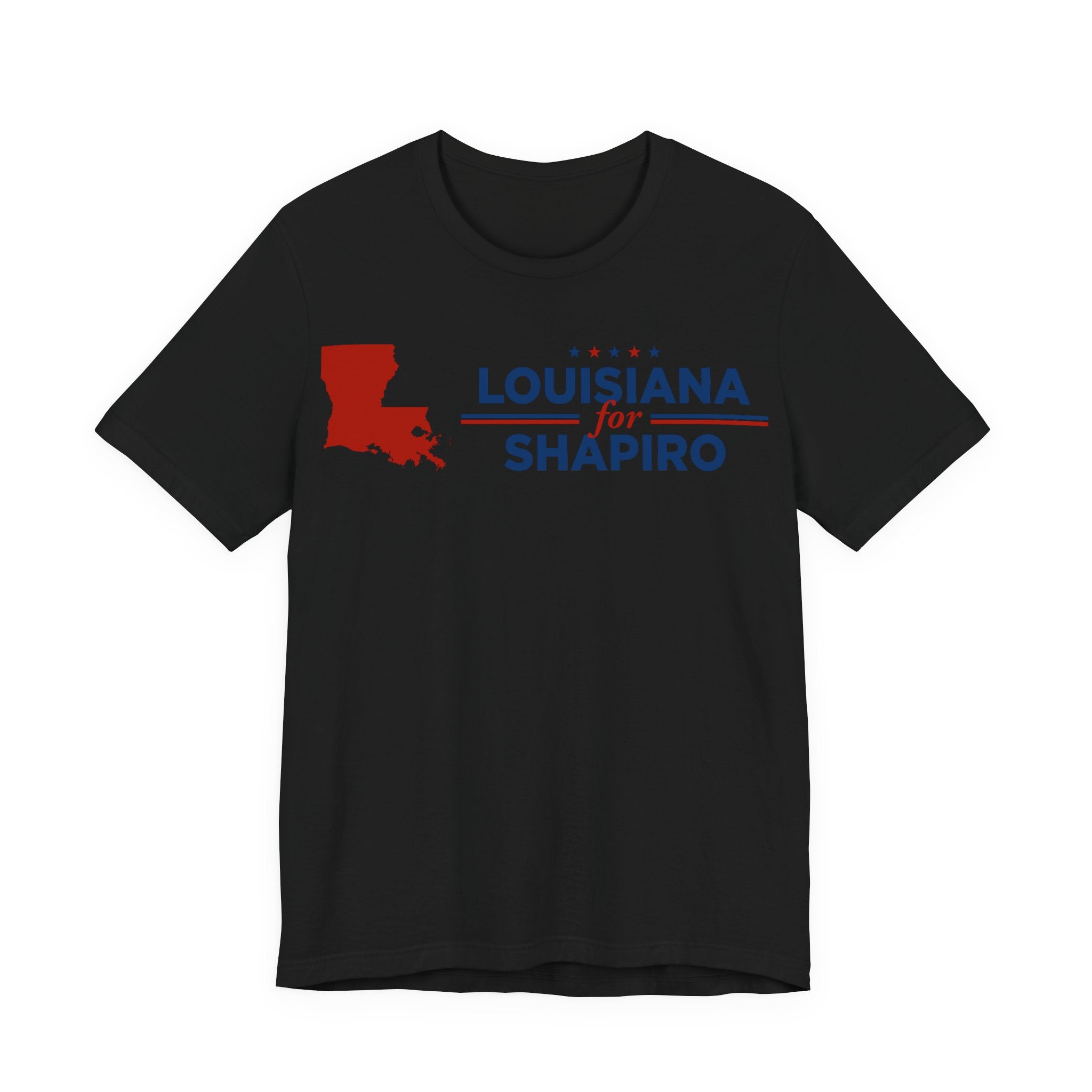 Louisiana for Josh Shapiro for President Campaign T-Shirt 2028