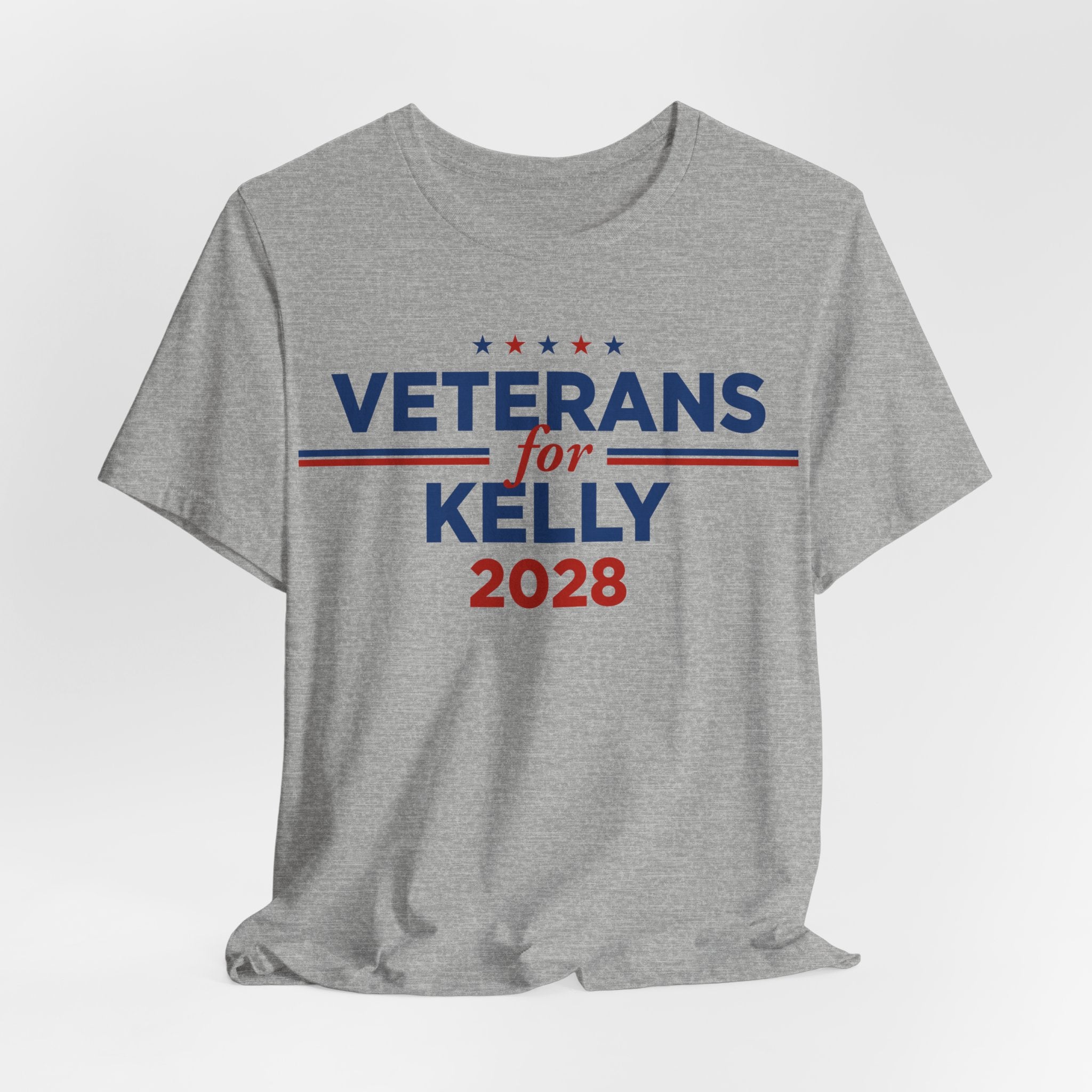 Veterans for Mark Kelly for President Campaign T-Shirt 2028