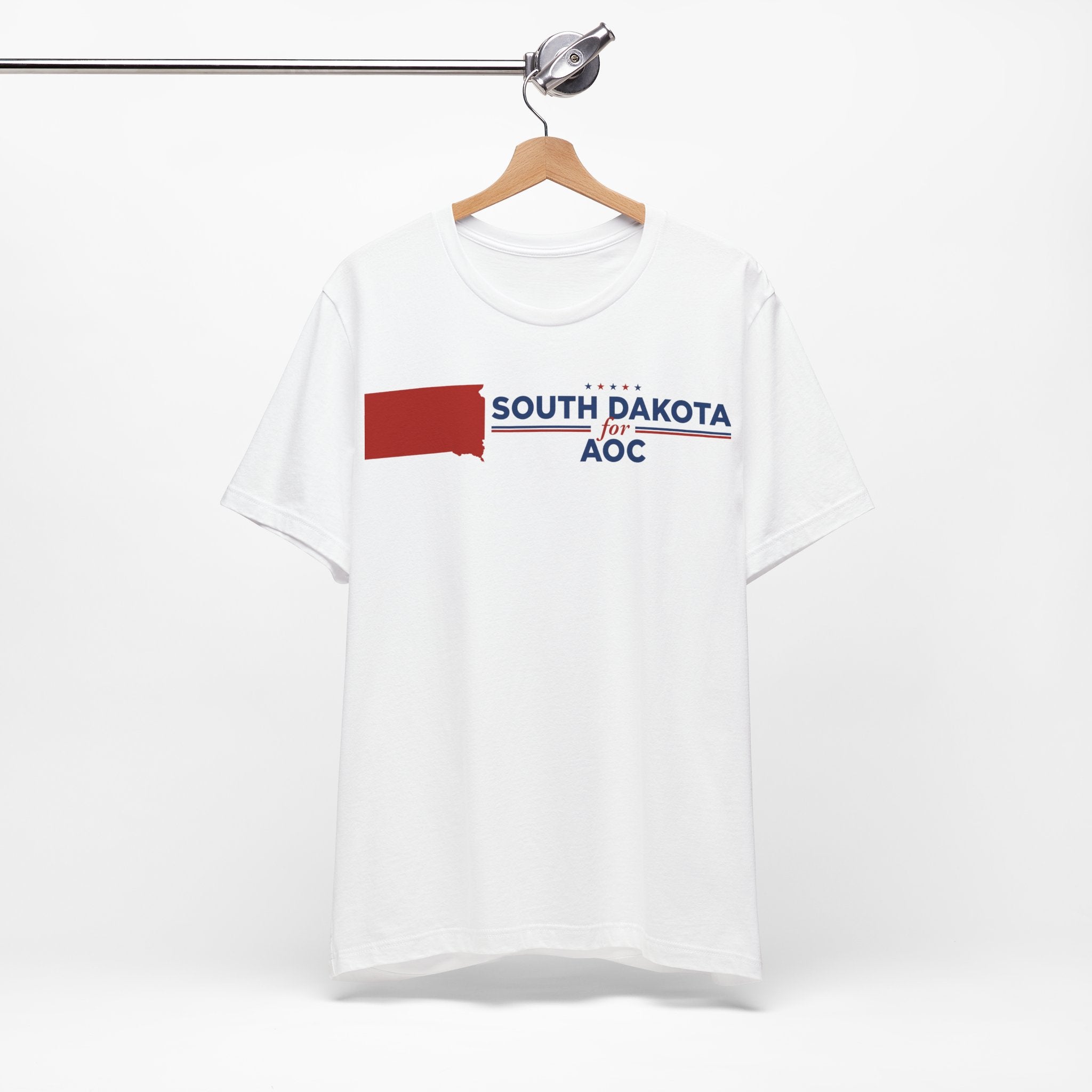 South Dakota for AOC for President Campaign T-Shirt 2028