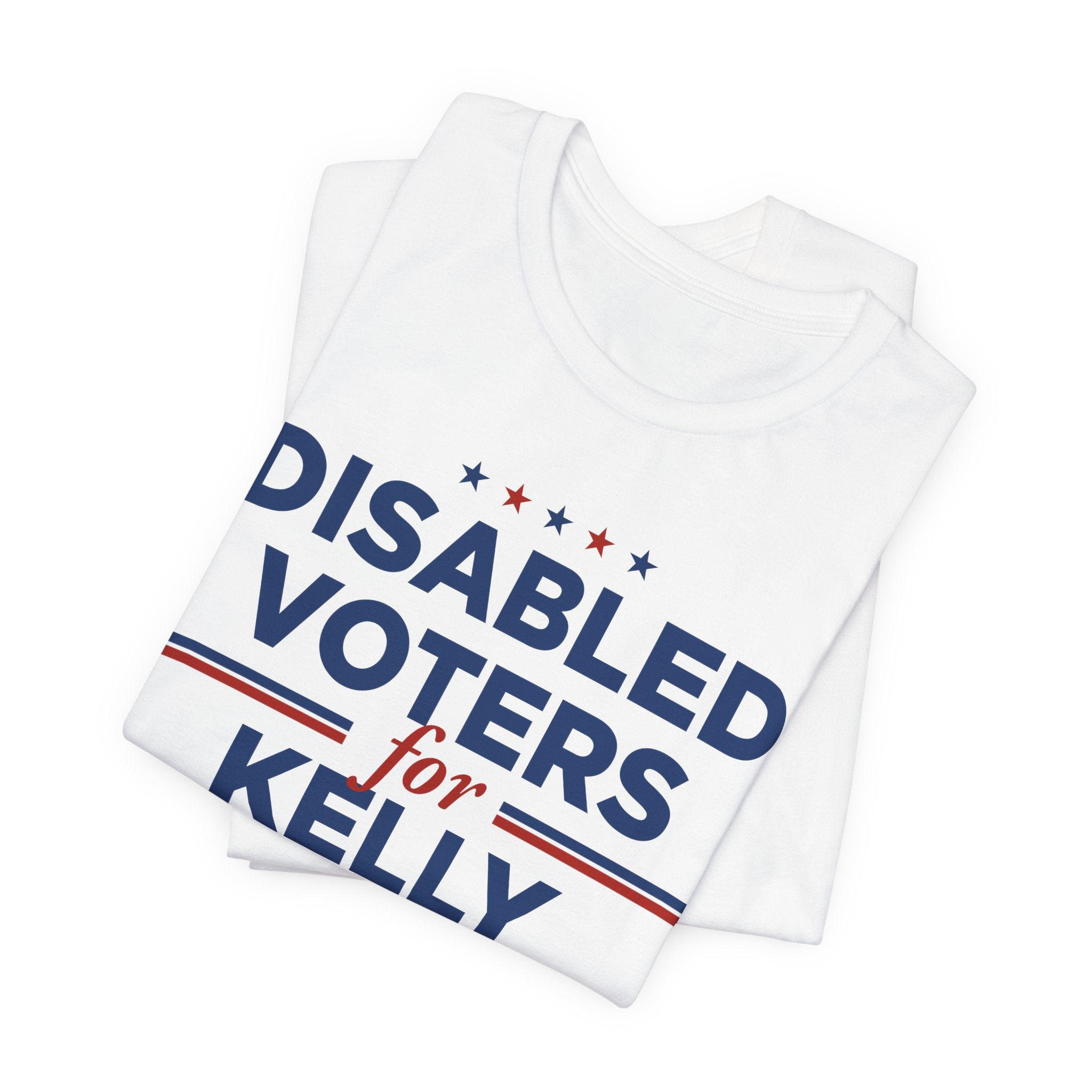 Disabled Voters for Mark Kelly for President Campaign T-Shirt 2028