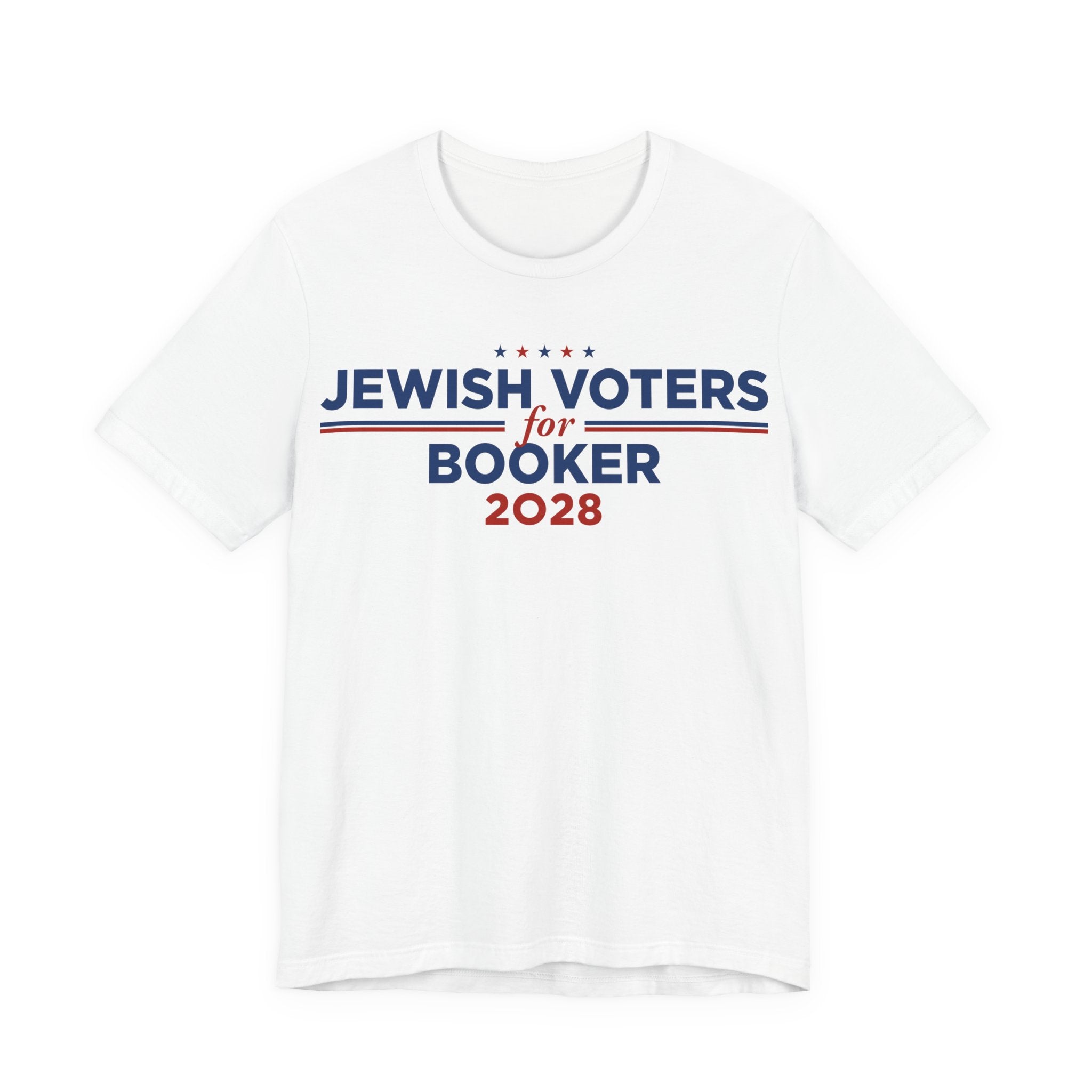 Jewish Voters for Cory Booker for President Campaign T-Shirt 2028