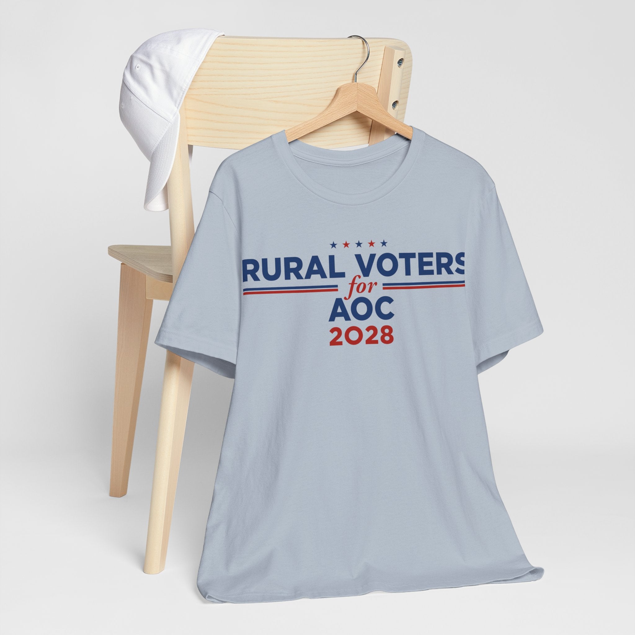 Rural Voters for AOC for President Campaign T-Shirt 2028