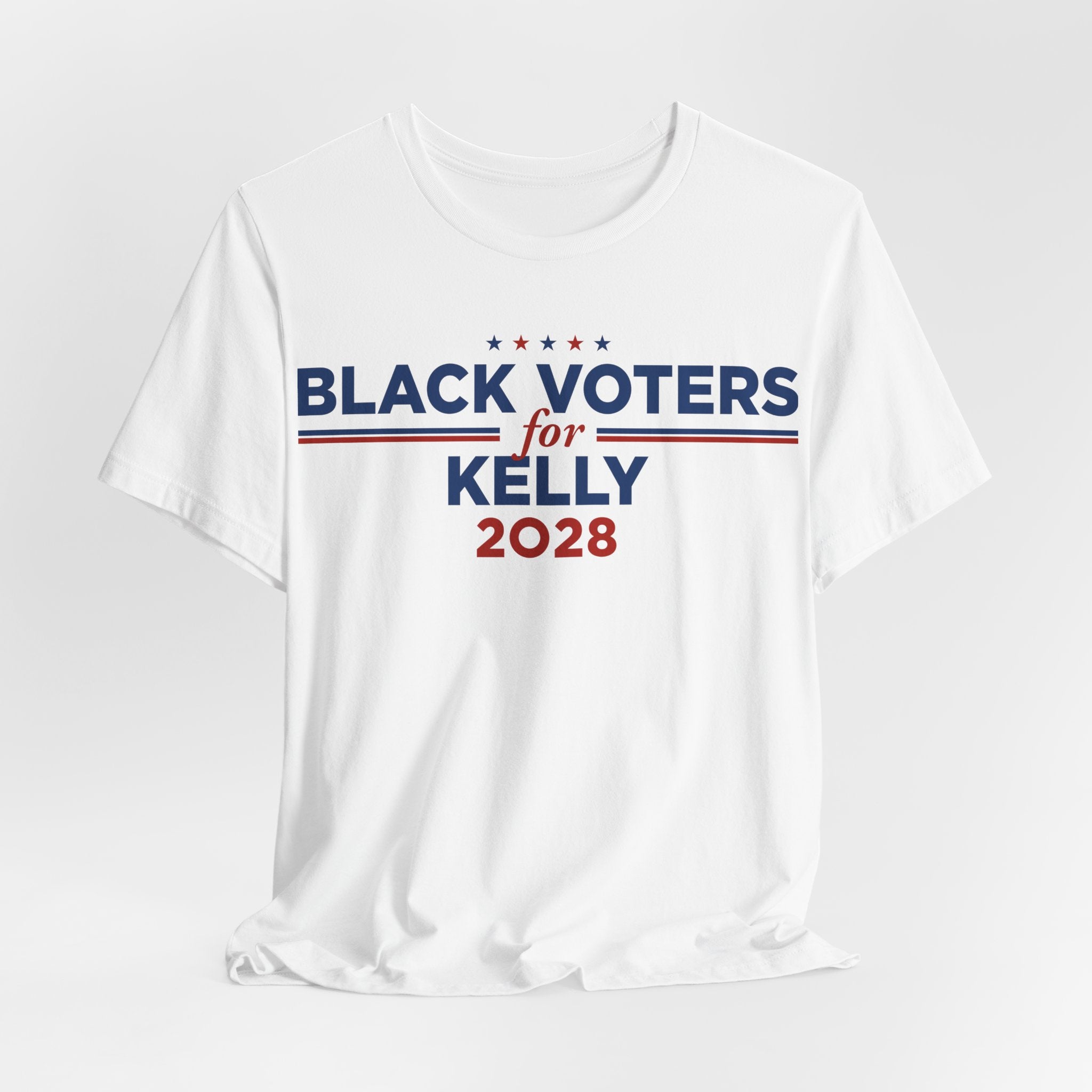 Black Voters for Mark Kelly Campaign T-Shirt for President 2028
