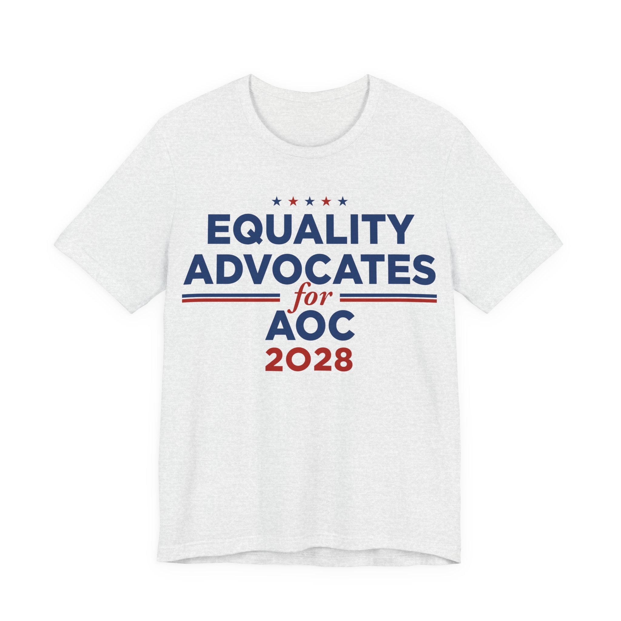 Equality Advocates for AOC for President Campaign T-Shirt 2028