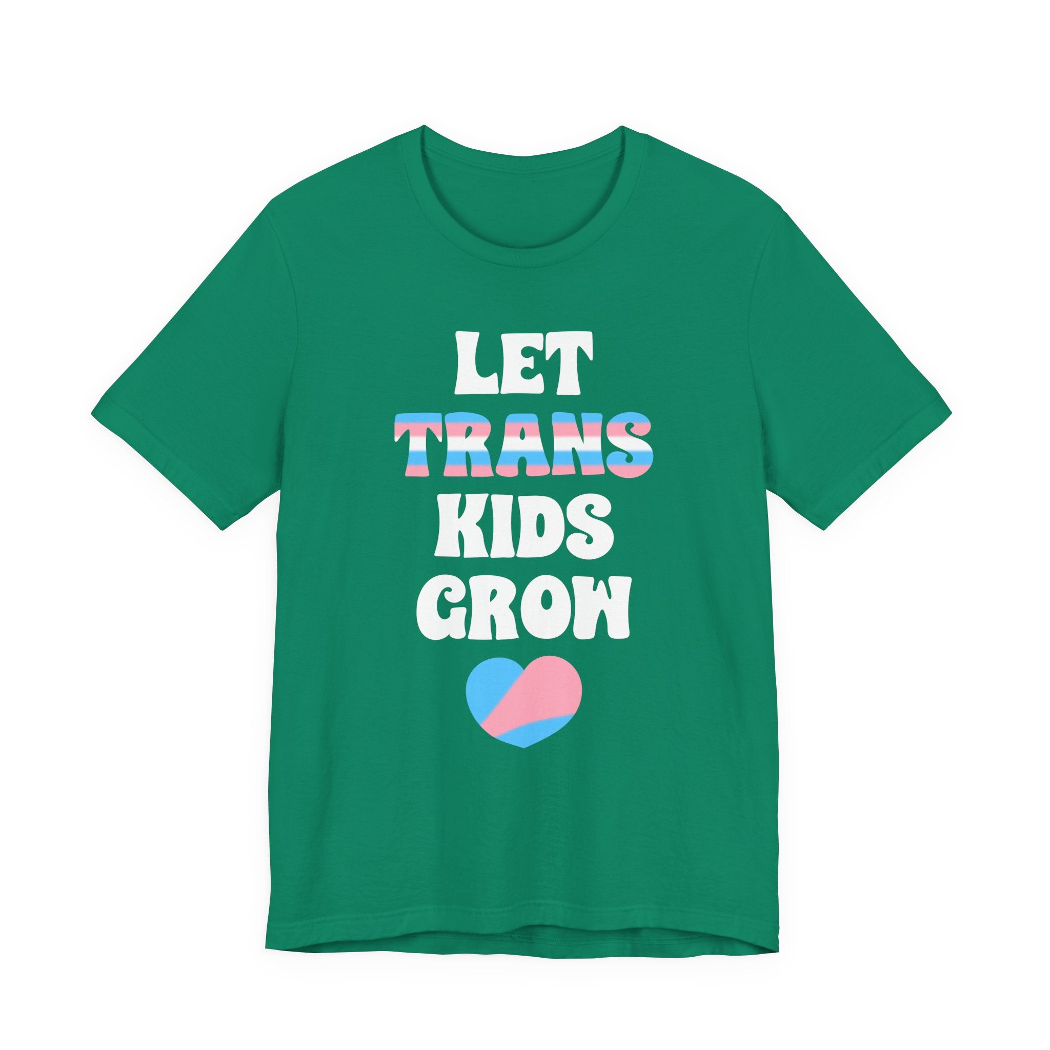 Let Trans Kids Grow T-Shirt – Trans Youth Support Pride Tee