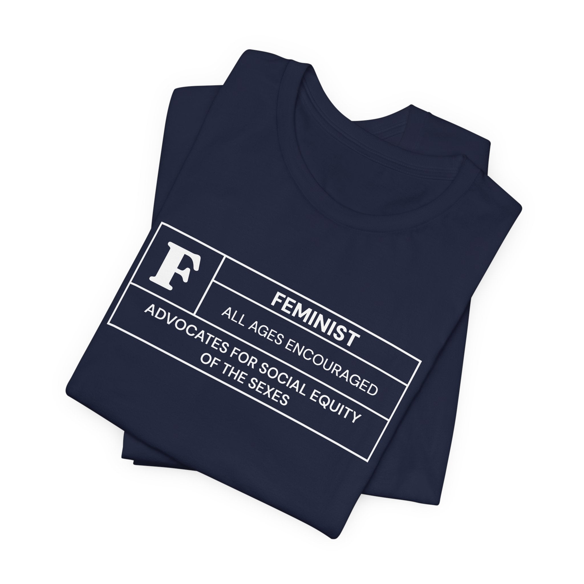 Funny Feminist Ratings Unisex Jersey Short Sleeve T-Shirt