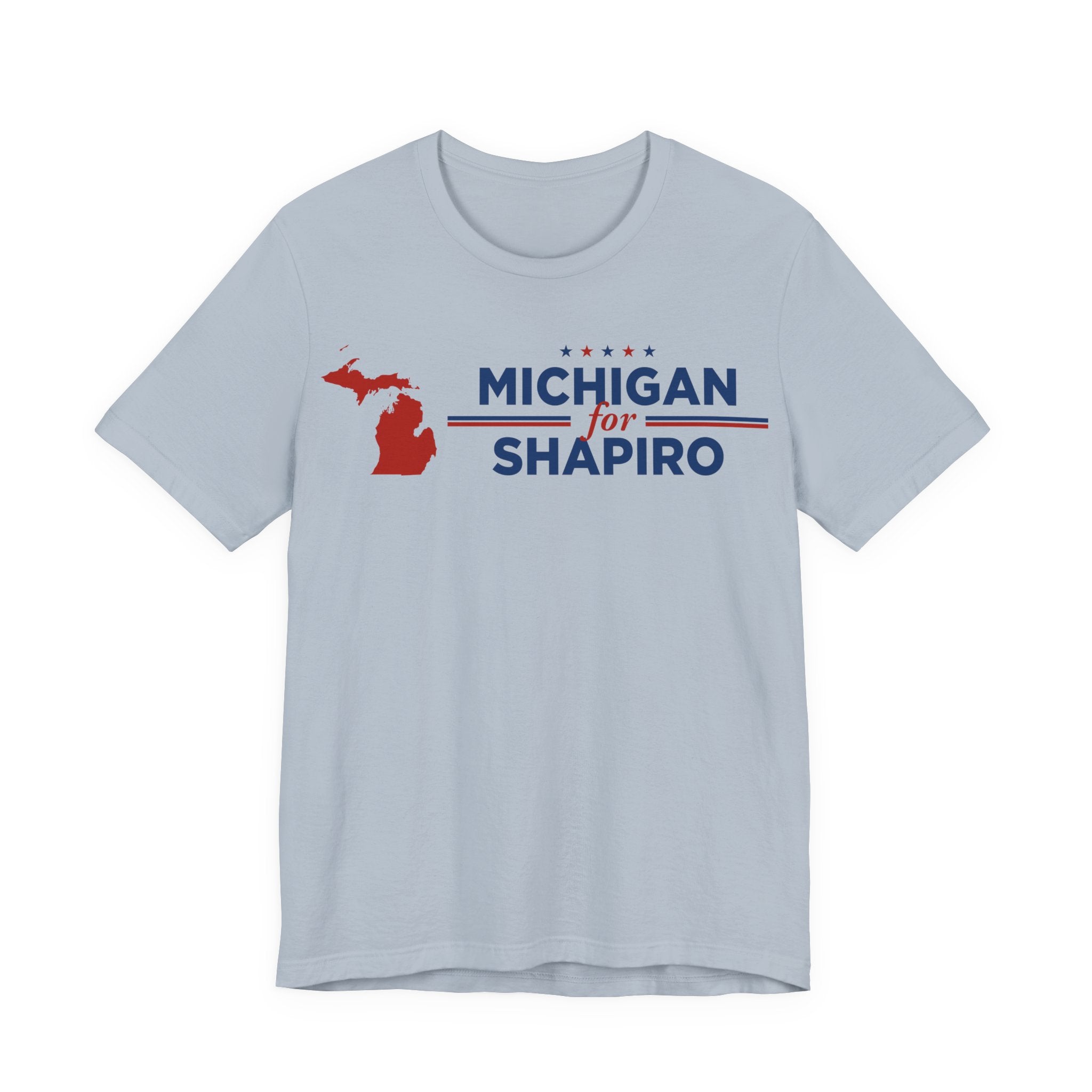 Michigan for Josh Shapiro for President Campaign T-Shirt 2028
