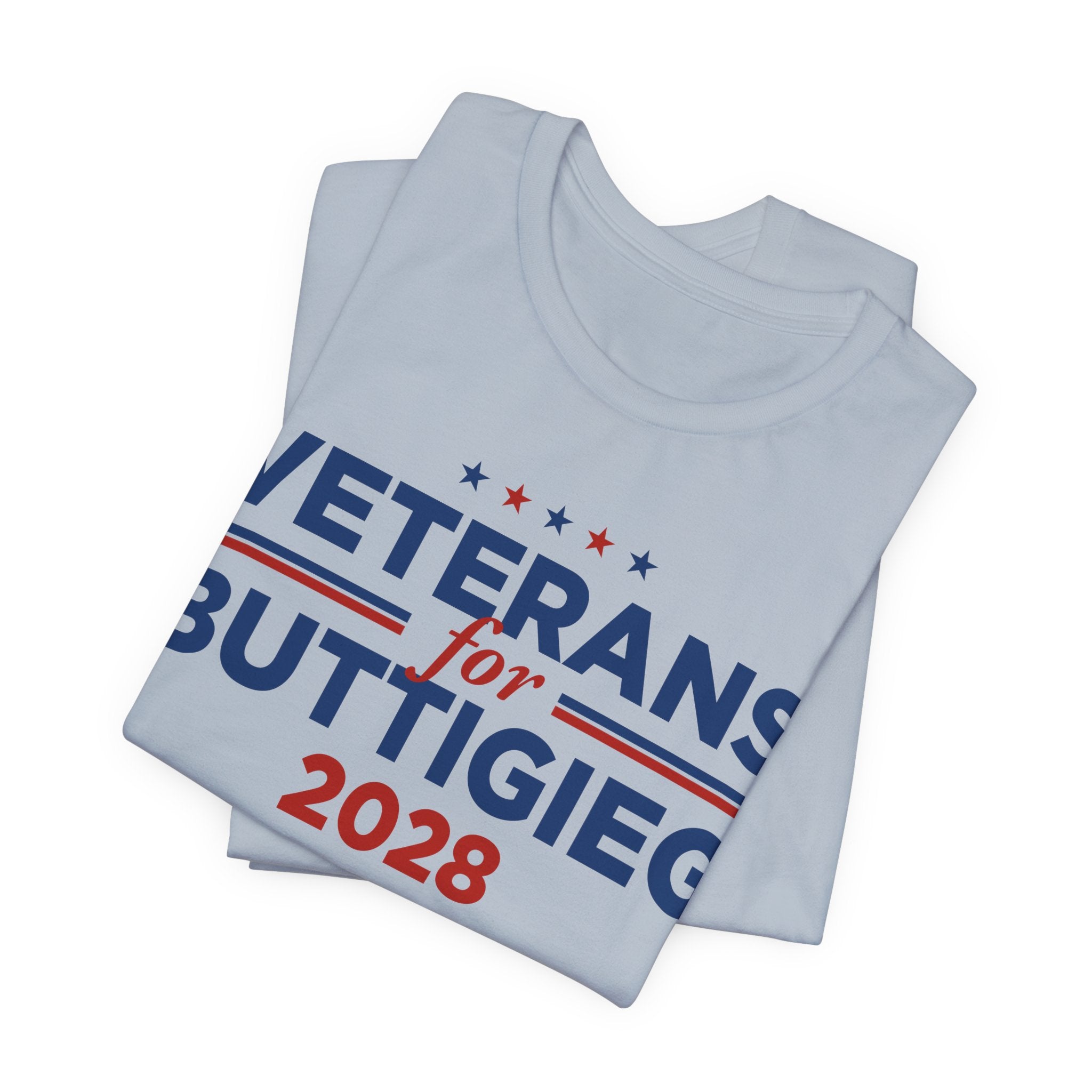 Veterans for Pete Buttigieg for President Campaign T-Shirt 2028