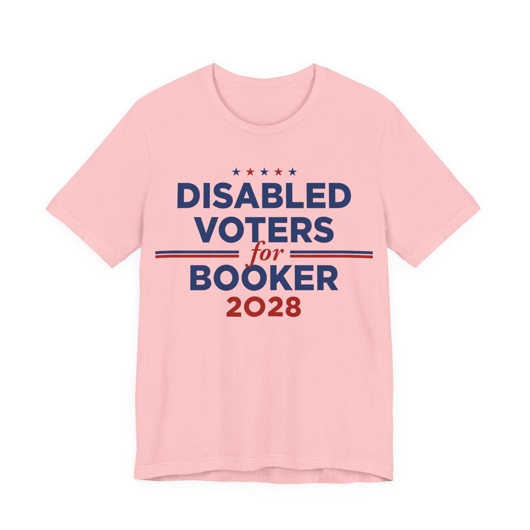 Disabled Voters for Cory Booker for President Campaign T-Shirt 2028