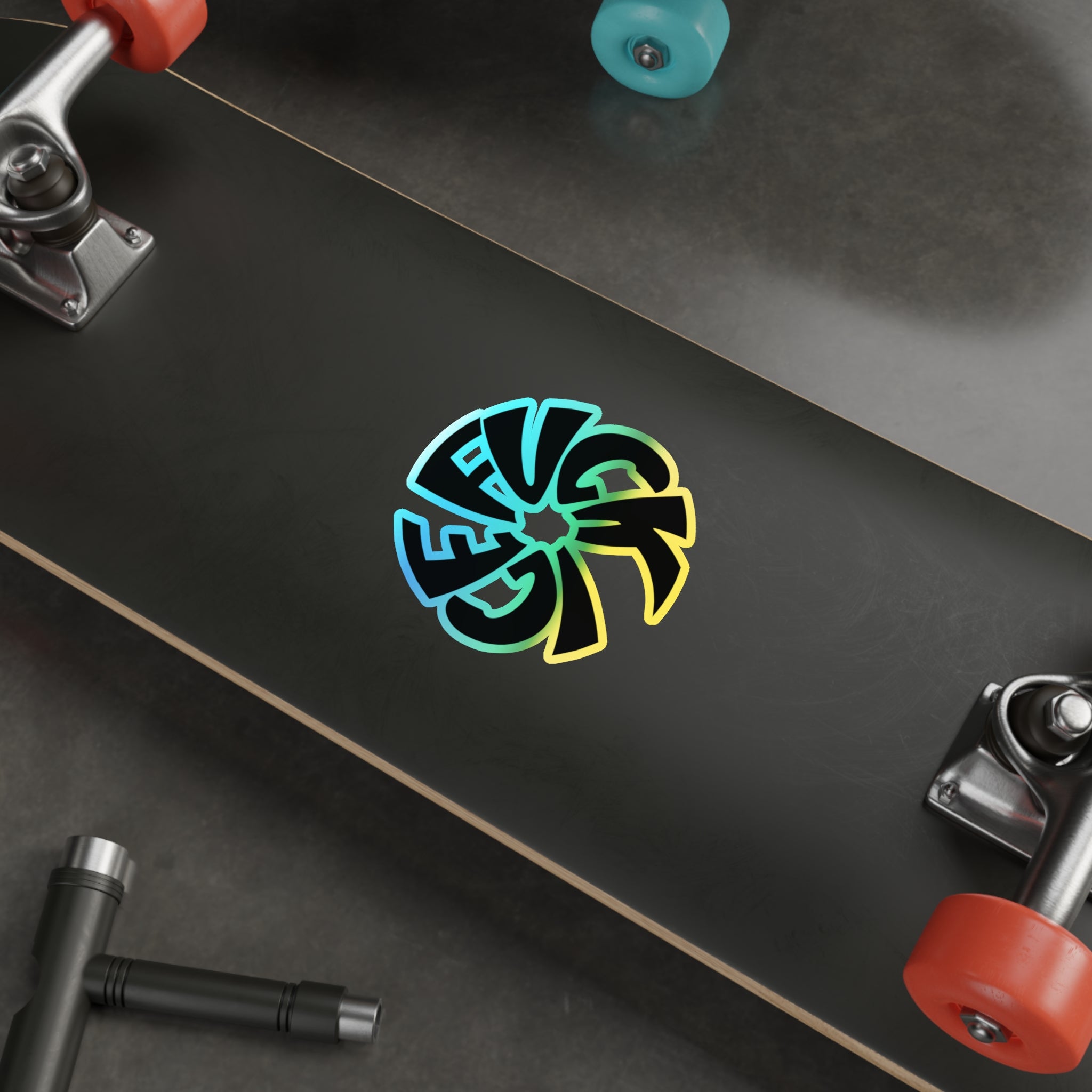 Holographic Fuck ICE Sticker