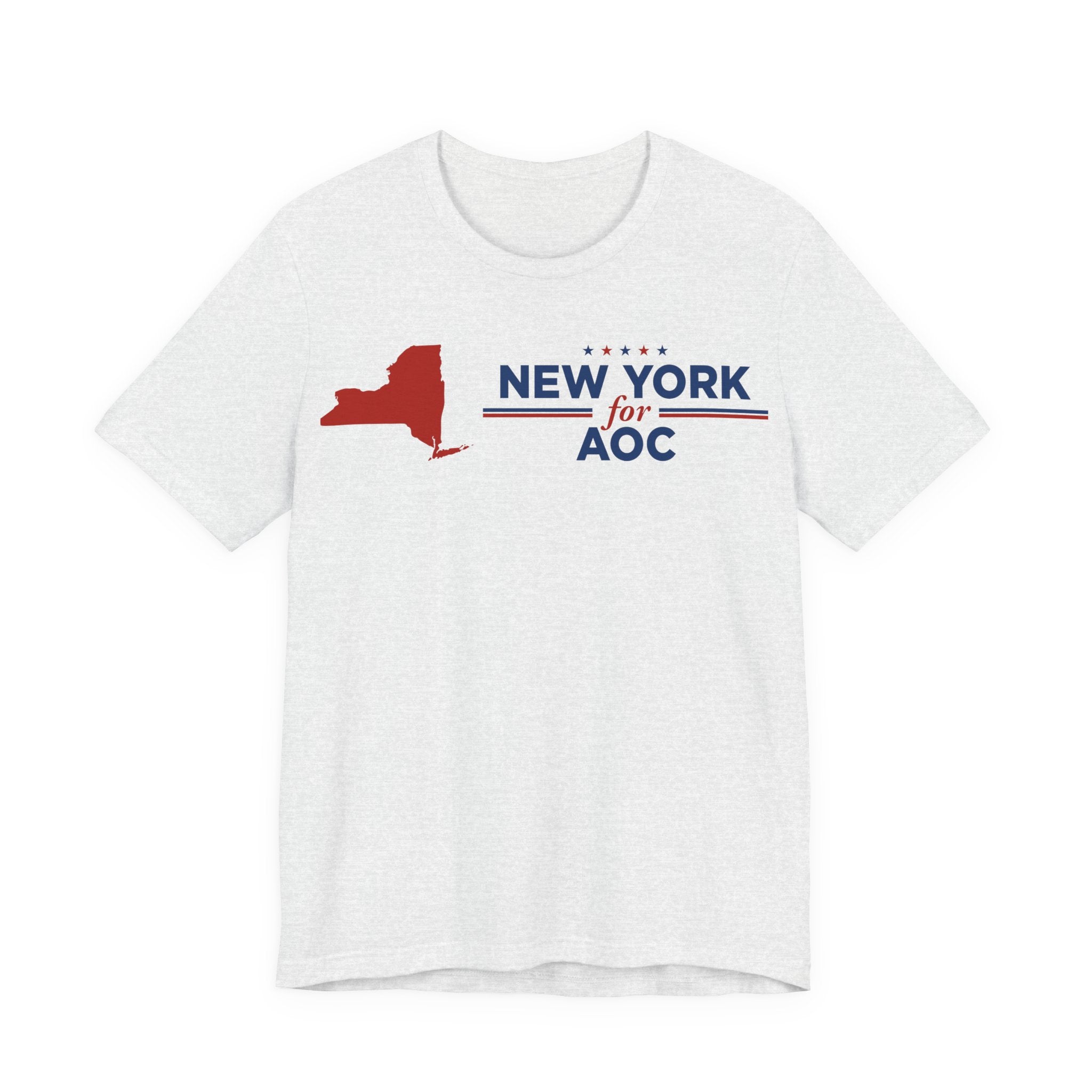 New York for AOC for President Campaign T-Shirt 2028