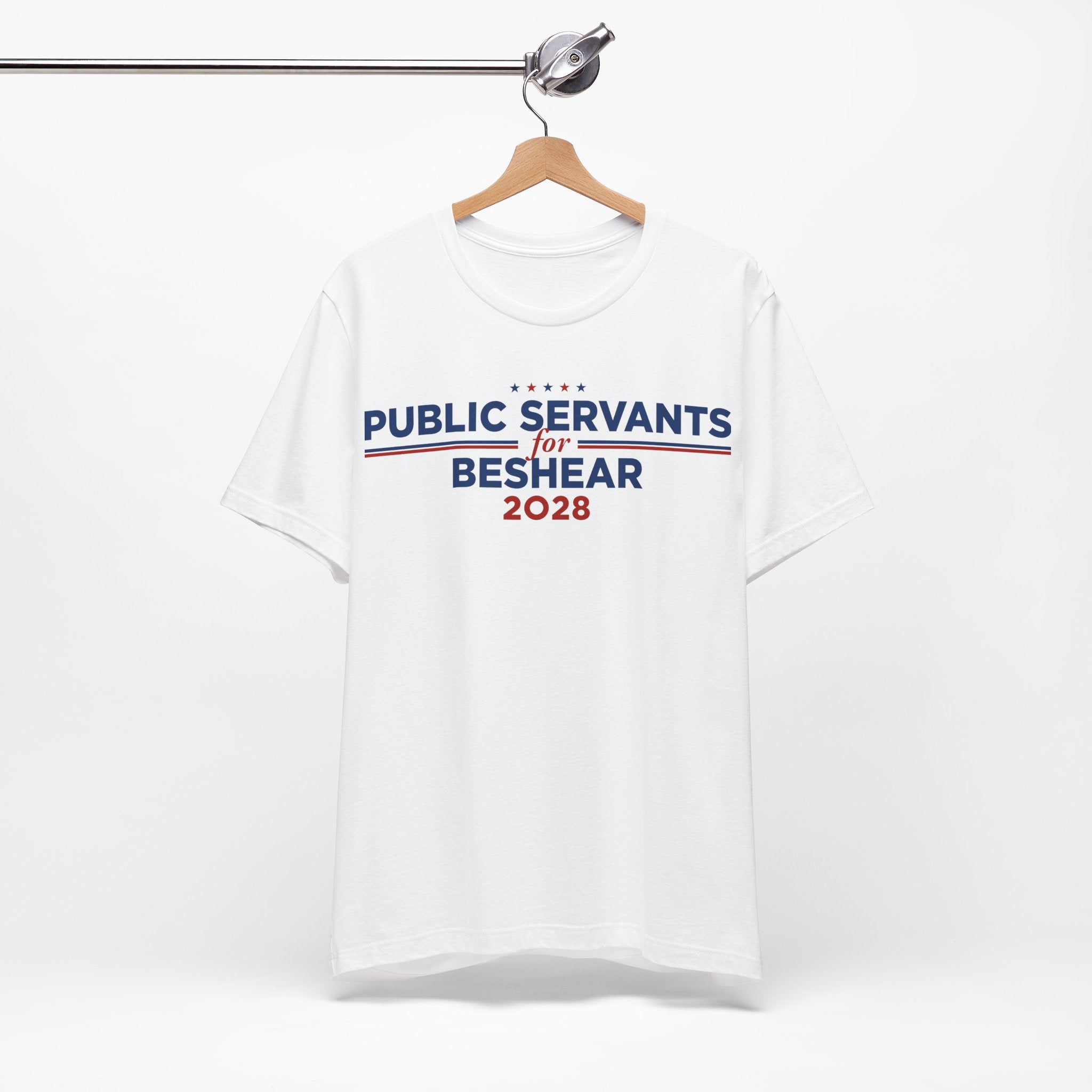 Public Servants for Andy Beshear for President Campaign T-Shirt 2028