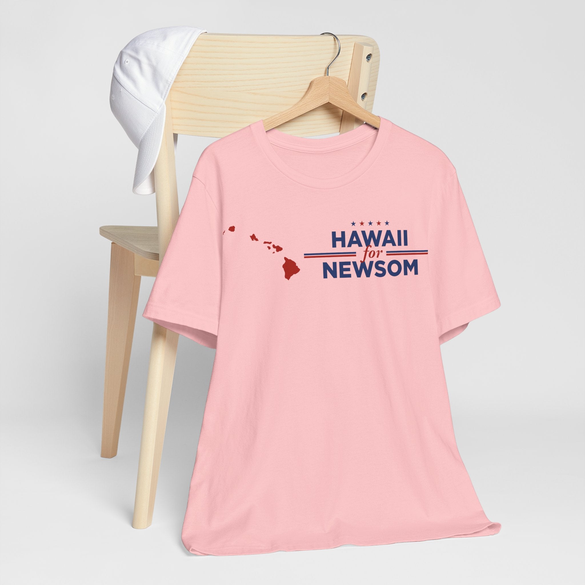 Hawaii for Gavin Newsom for President Campaign T-Shirt 2028