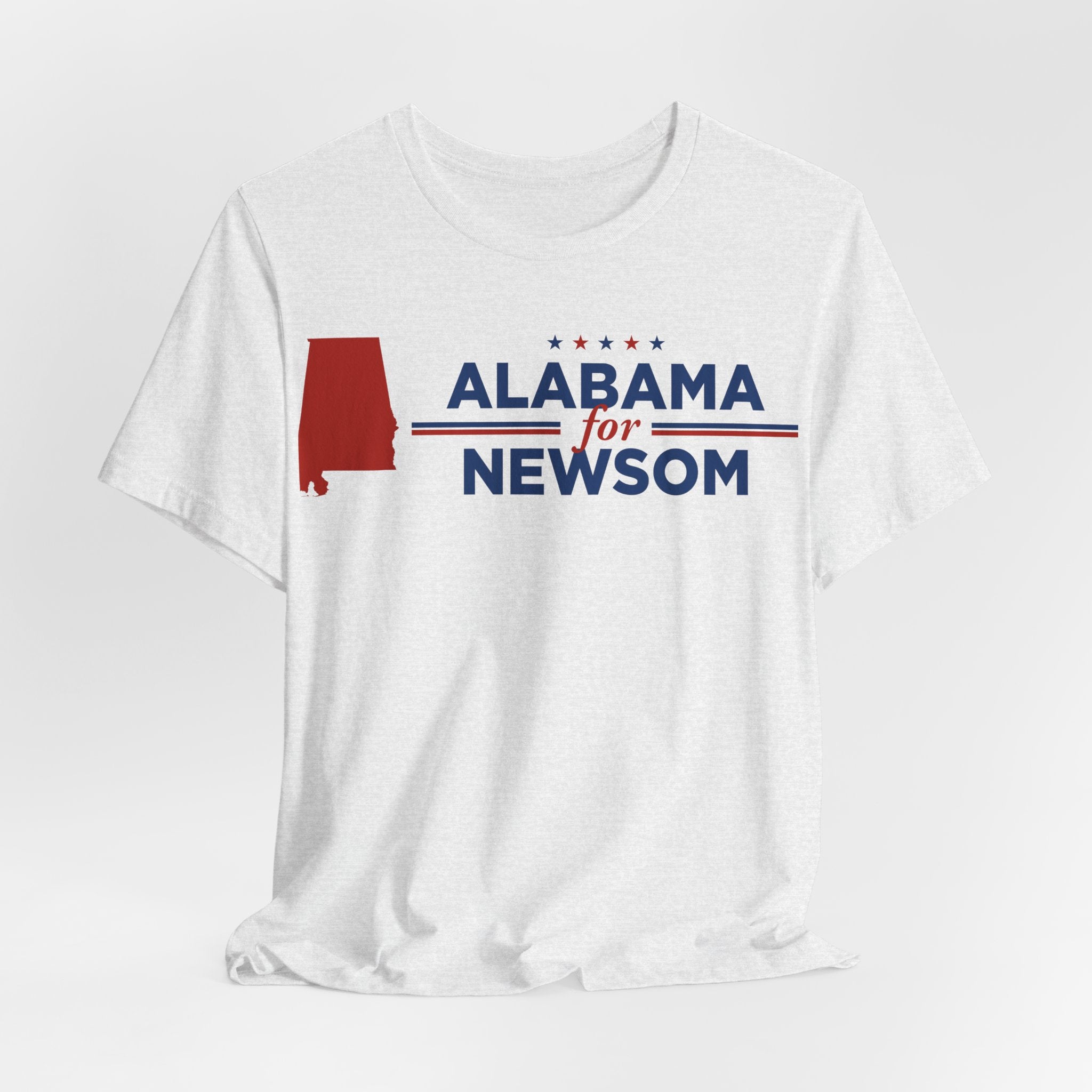 Alabama for Gavin Newsom for President Campaign T-Shirt 2028