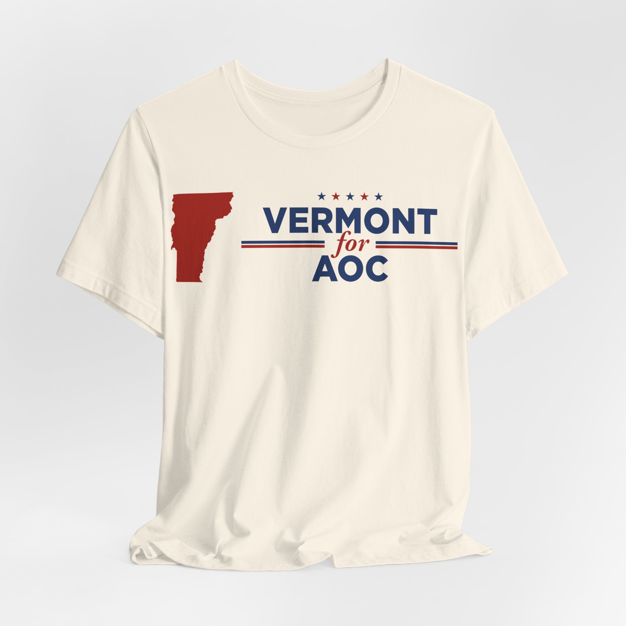 Vermont for AOC for President Campaign T-Shirt 2028