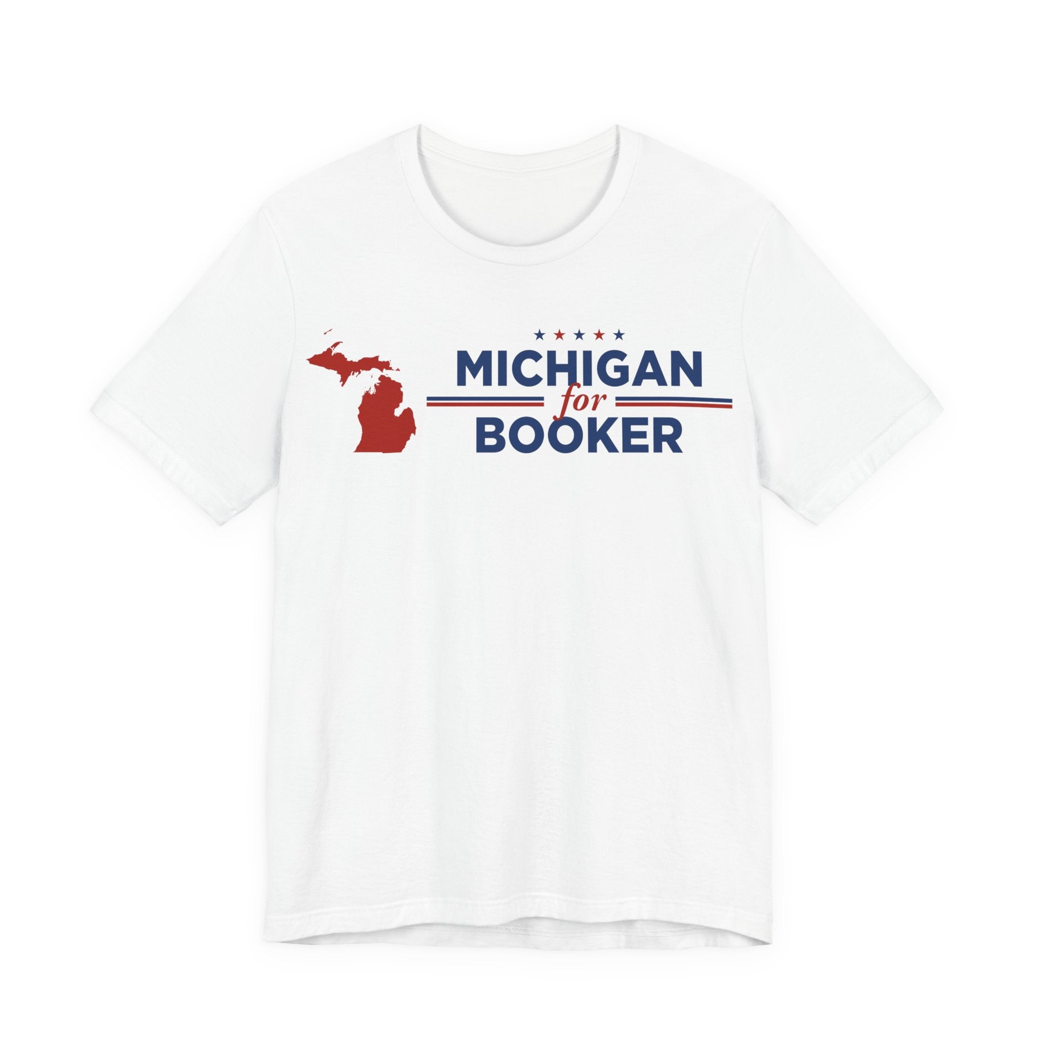 Michigan for Cory Booker for President Campaign T-Shirt 2028