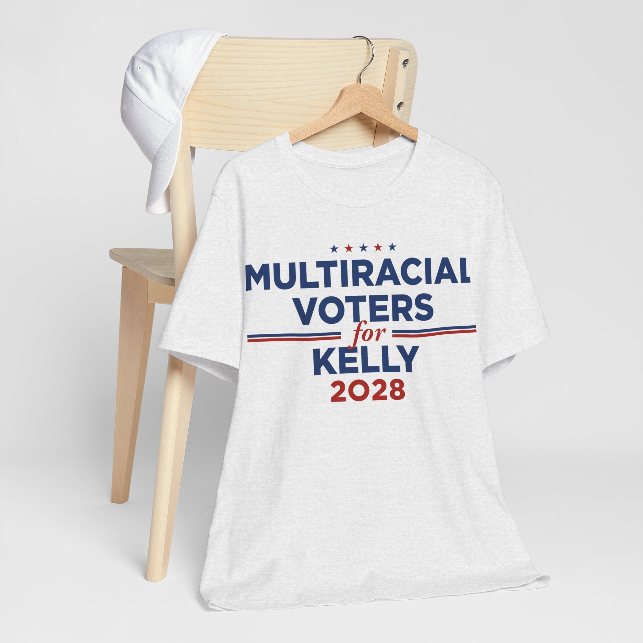 Multiracial Voters for Mark Kelly for President Campaign T-Shirt 2028