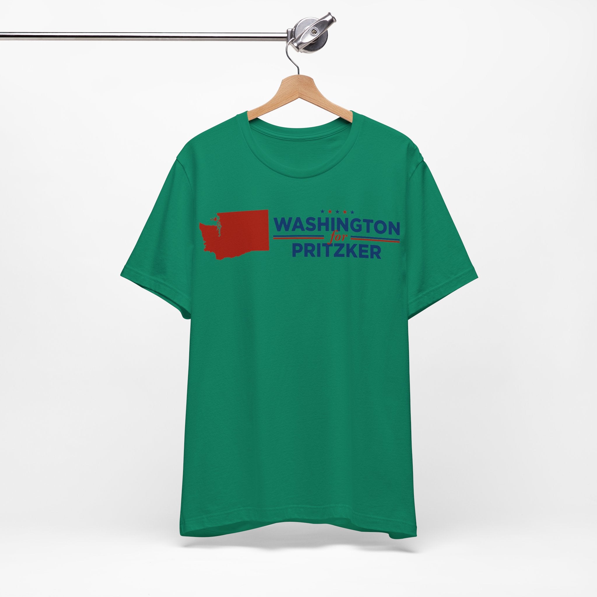 Washington for J.B. Pritzker for President Campaign T-Shirt 2028